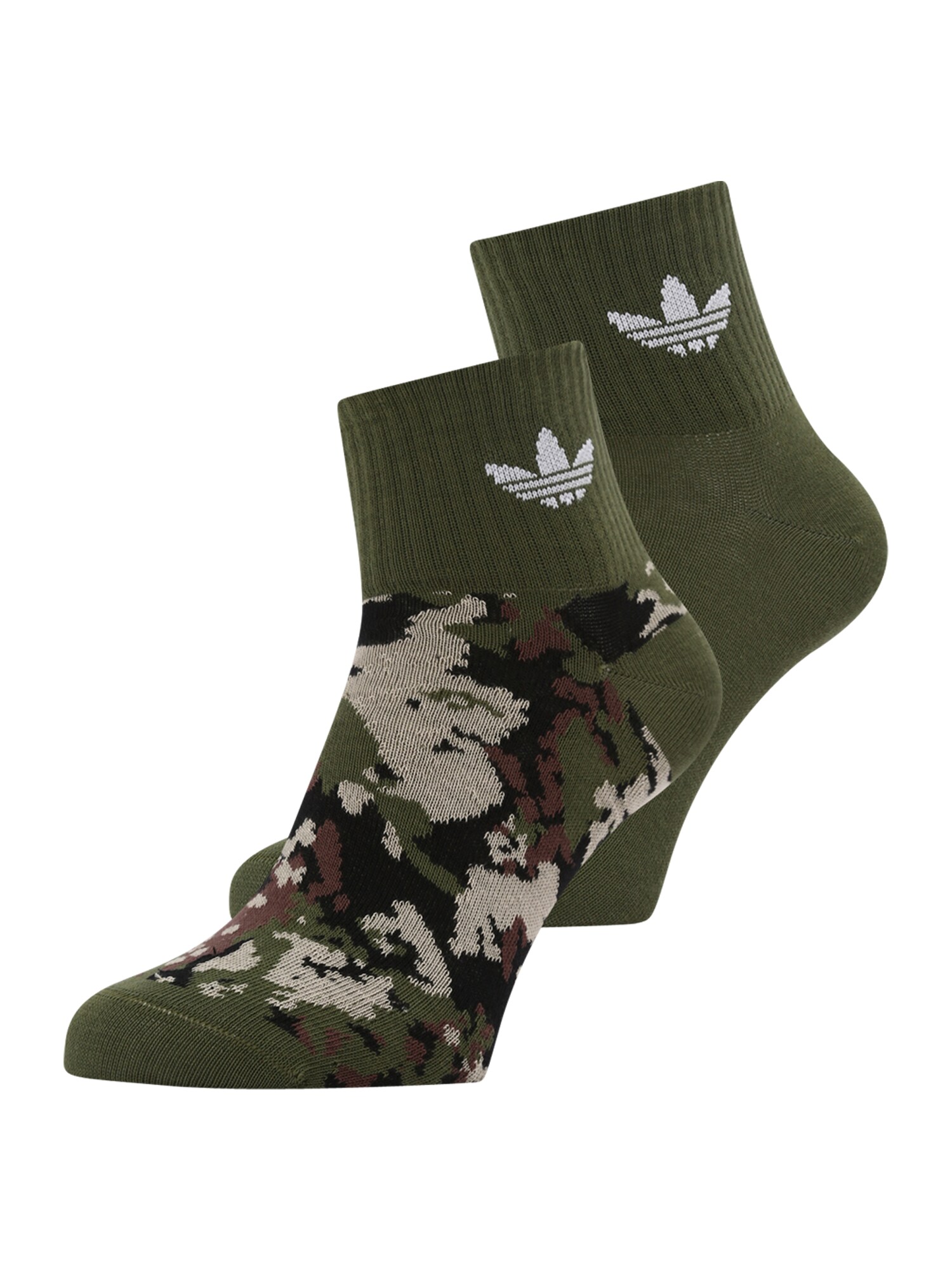 ADIDAS ORIGINALS Čarape  smeđa / zelena / crna / bijela
