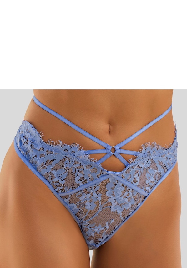 LASCANA, String bugyik, kék, 3 kép a 4 közül