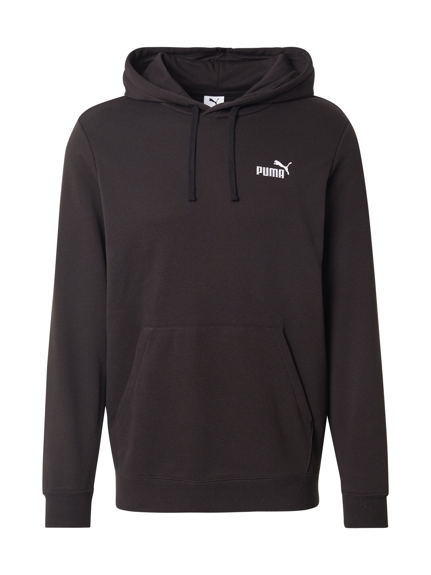 PUMA Hanorac sport Essentials No. 1  negru / alb