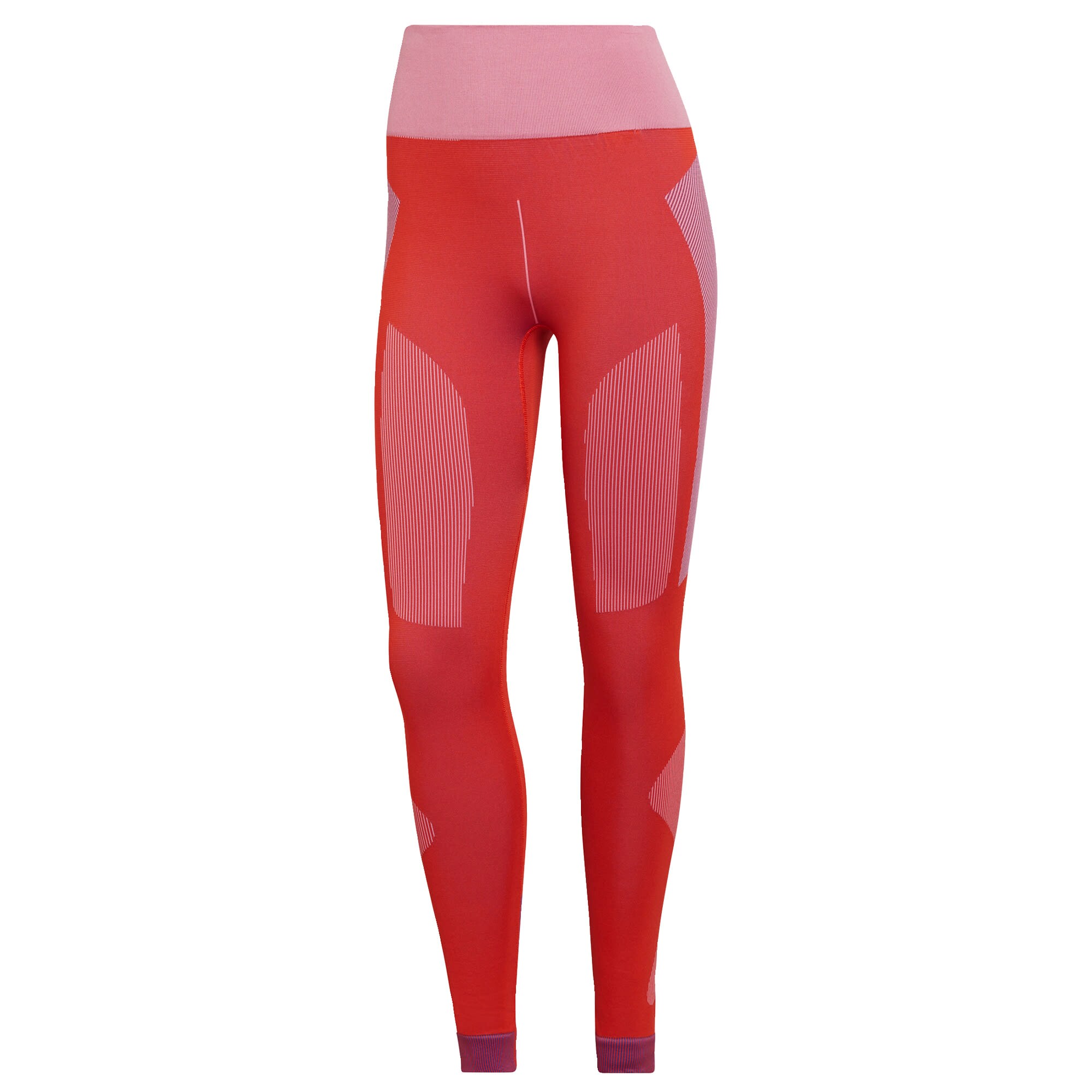 adidas by Stella McCartney Sporta bikses 'TrueStrength ' zils / lillā / gaiši rozā / sarkans