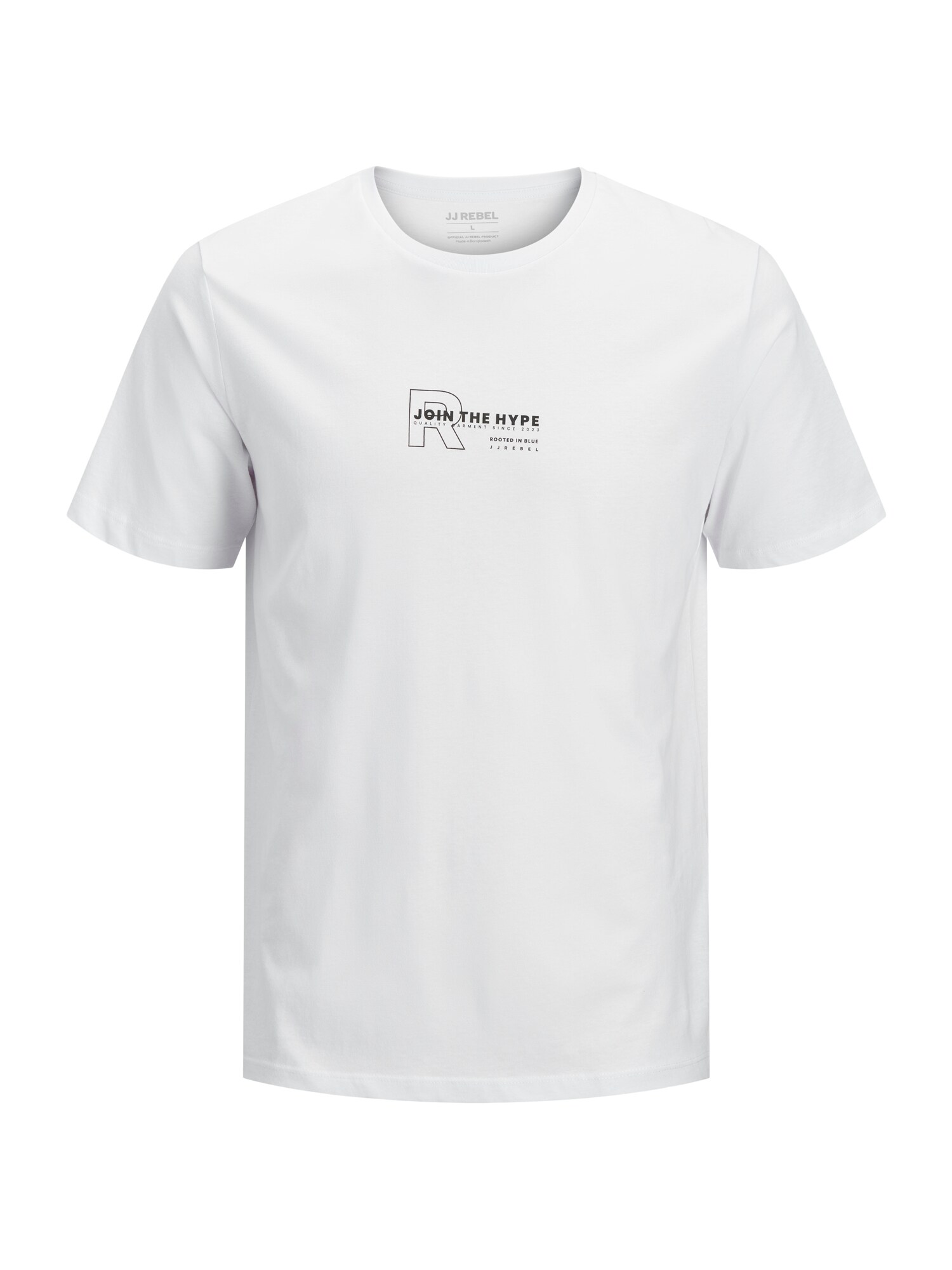 JJ Rebel Tricou JREBzaki  negru / alb