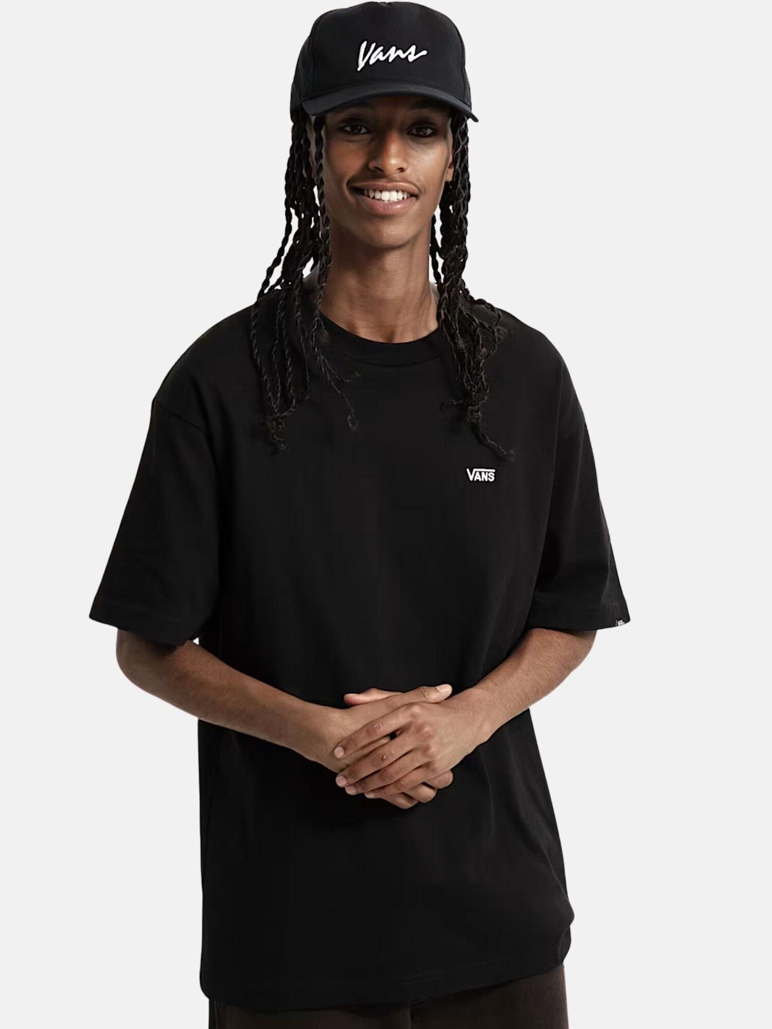 VANS Camiseta 'VANS LEFT CHEST SS T-SHIRT' negro – imagen 3