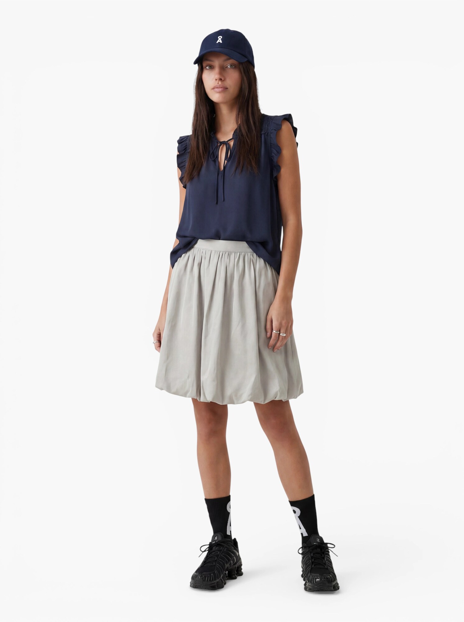 VERO MODA Blúzka 'VMALBA'  námornícka modrá (obrázok 5)