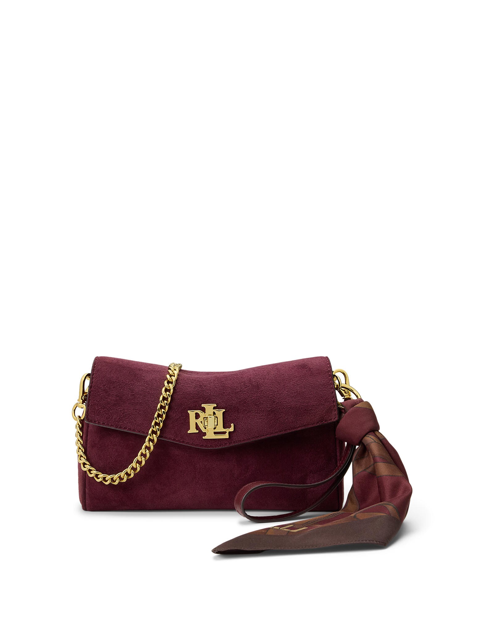 Lauren Ralph Lauren Geantă de umăr roșu burgundy