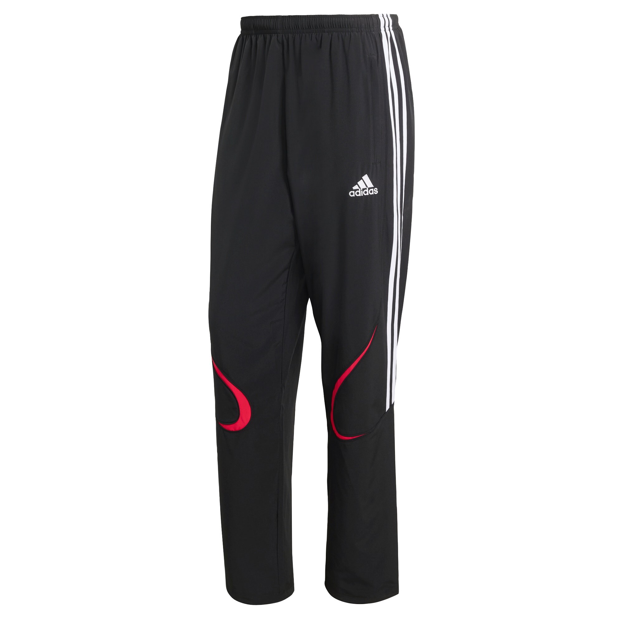 ADIDAS ORIGINALS Pantalón 'Teamgeist Adicolor'  rojo / negro / blanco