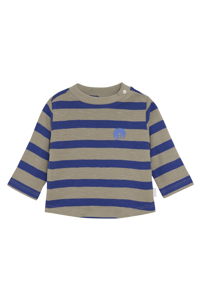 Noppies Shirt 'Safa' Jungen Größe 80 navy / taupe