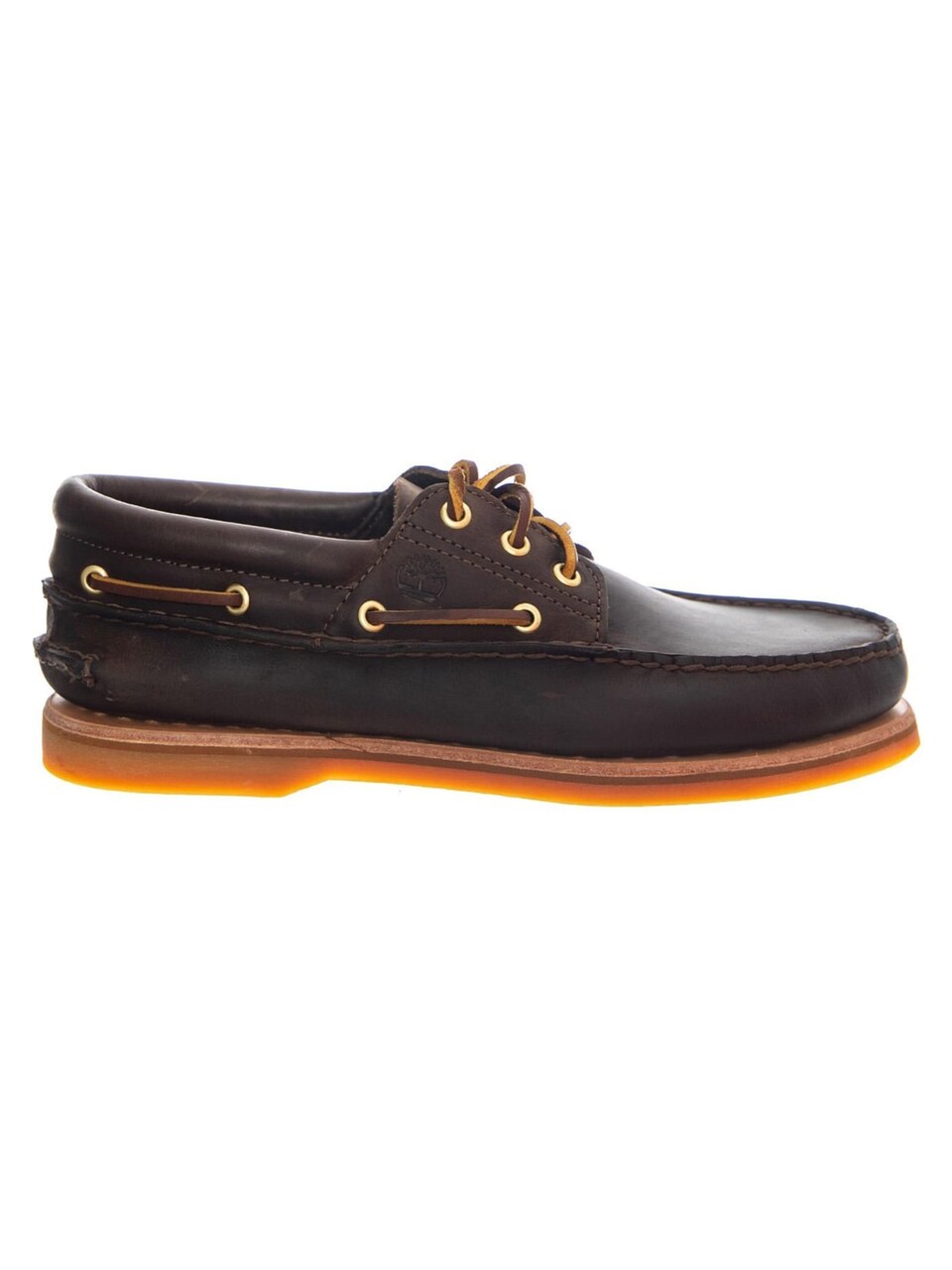 Mockasin 'CFTB Boat Shoe DK BRN F Grain'