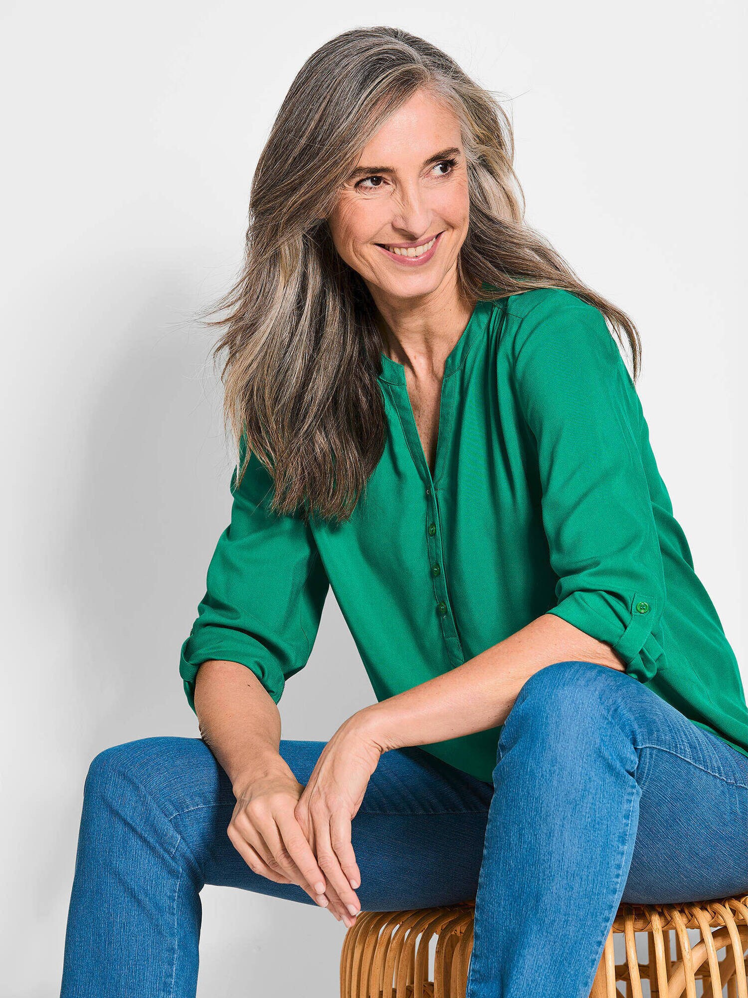 Thumbnail - Goldner Bluse