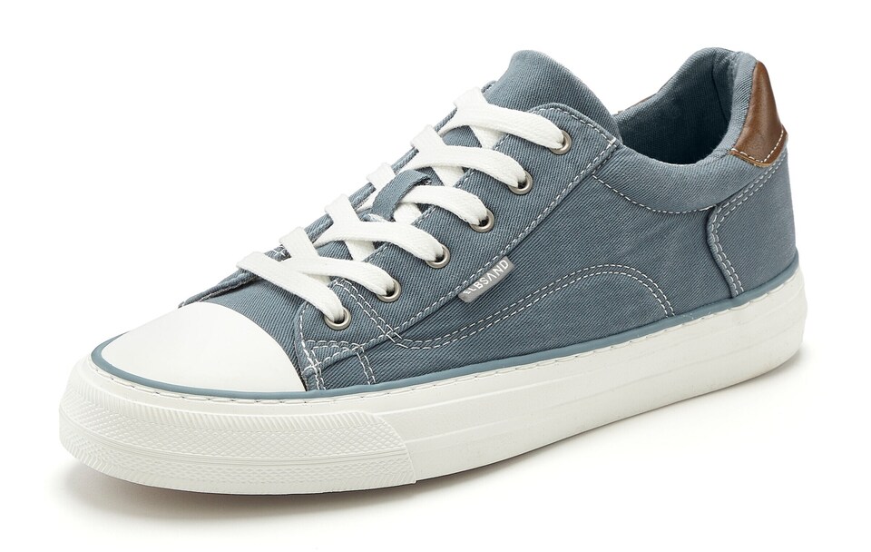 Låg sneaker blå / brun