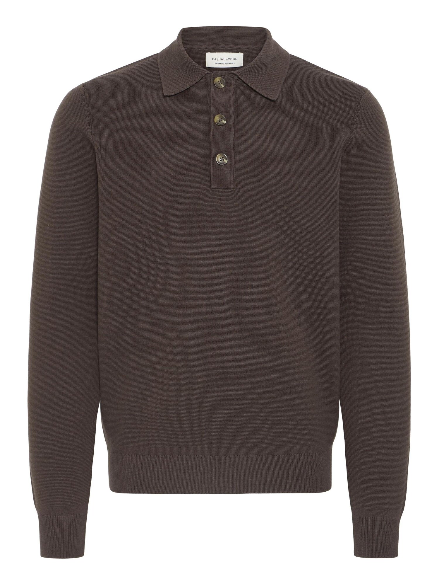 Casual Friday Jersey ' CFABEL '  marrón oscuro