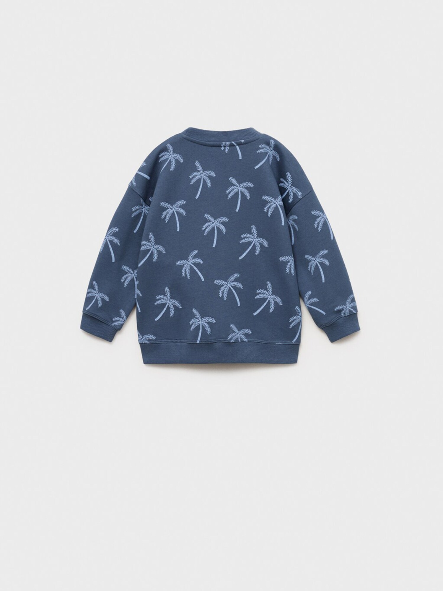 MANGO KIDS Tréning póló 'PALMSET'  tengerészkék / galambkék termék 2. képe