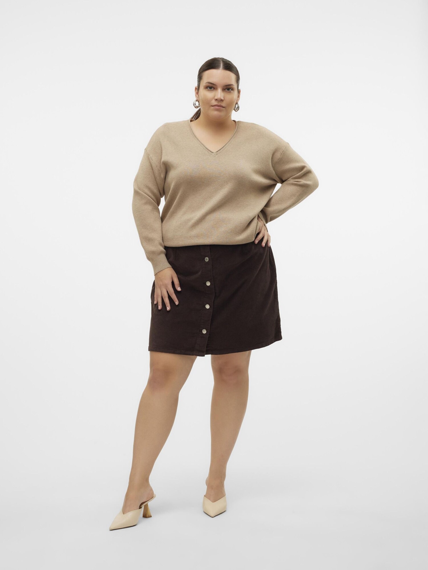 Thumbnail - Vero Moda Curve Pullover VMCGOLD