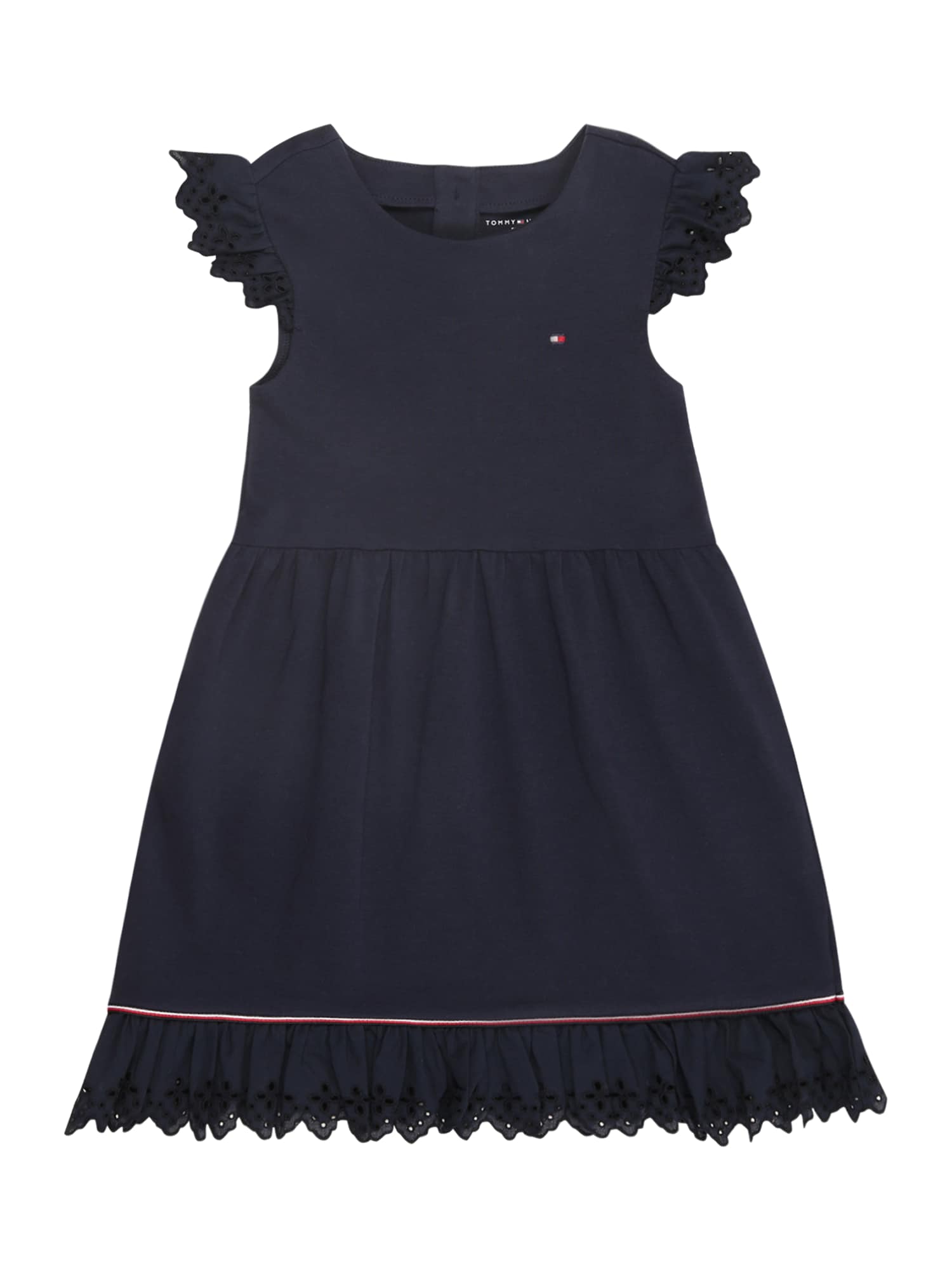 TOMMY HILFIGER Rochie  albastru închis / roșu / alb