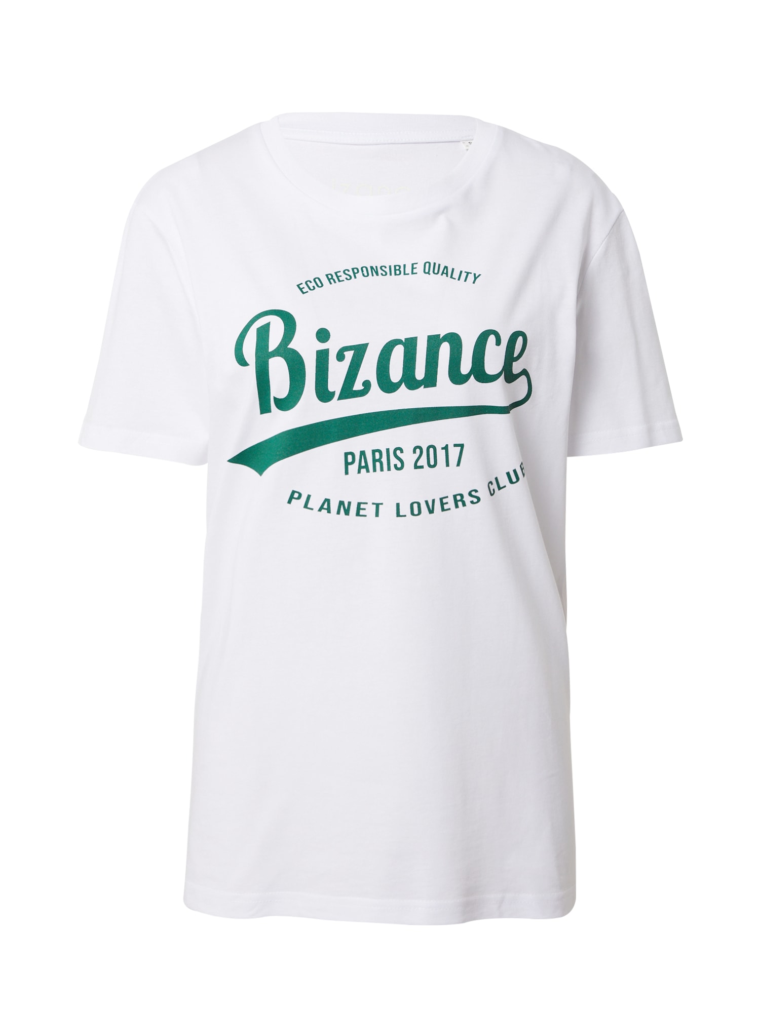 Bizance Paris Marškinėliai 'THOMAS' žalia / balta