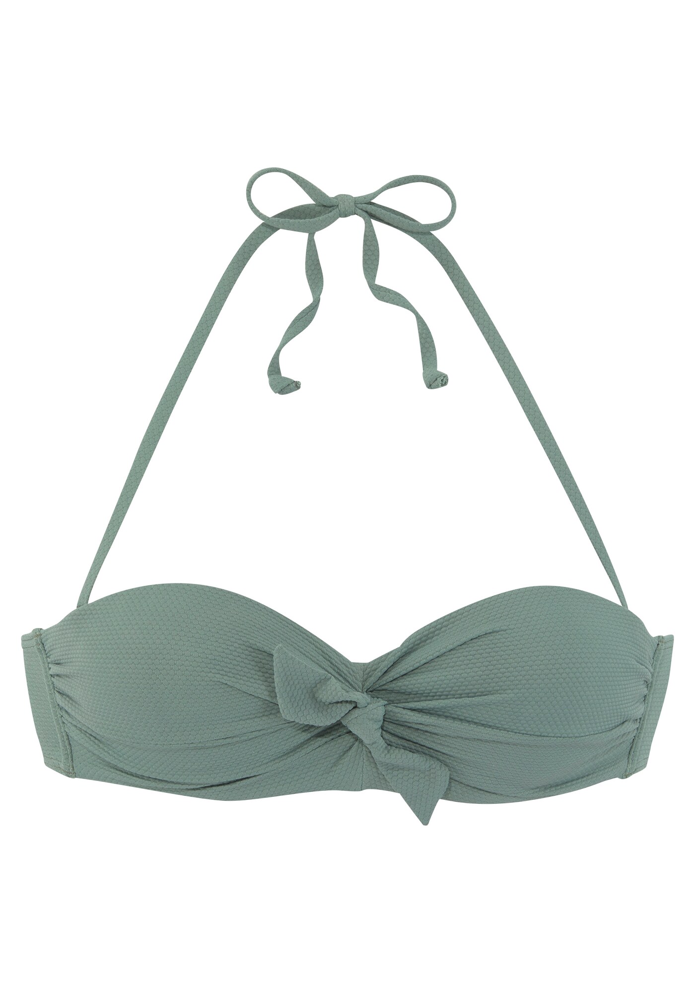 LASCANA Bikinový top  olivová