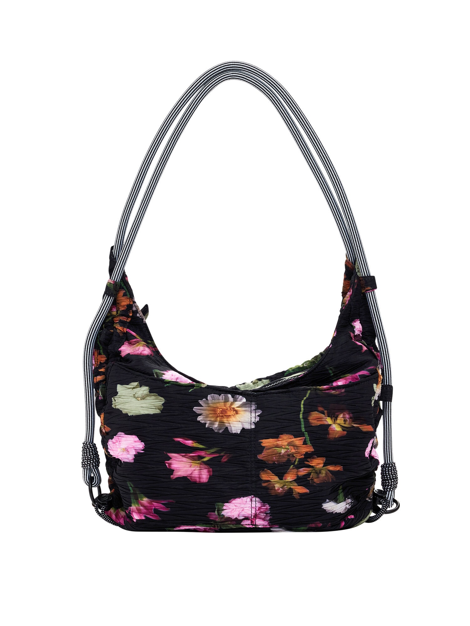 Desigual Shopper táska  zöld / narancs / rózsaszín / fekete akciós termékkép 1
