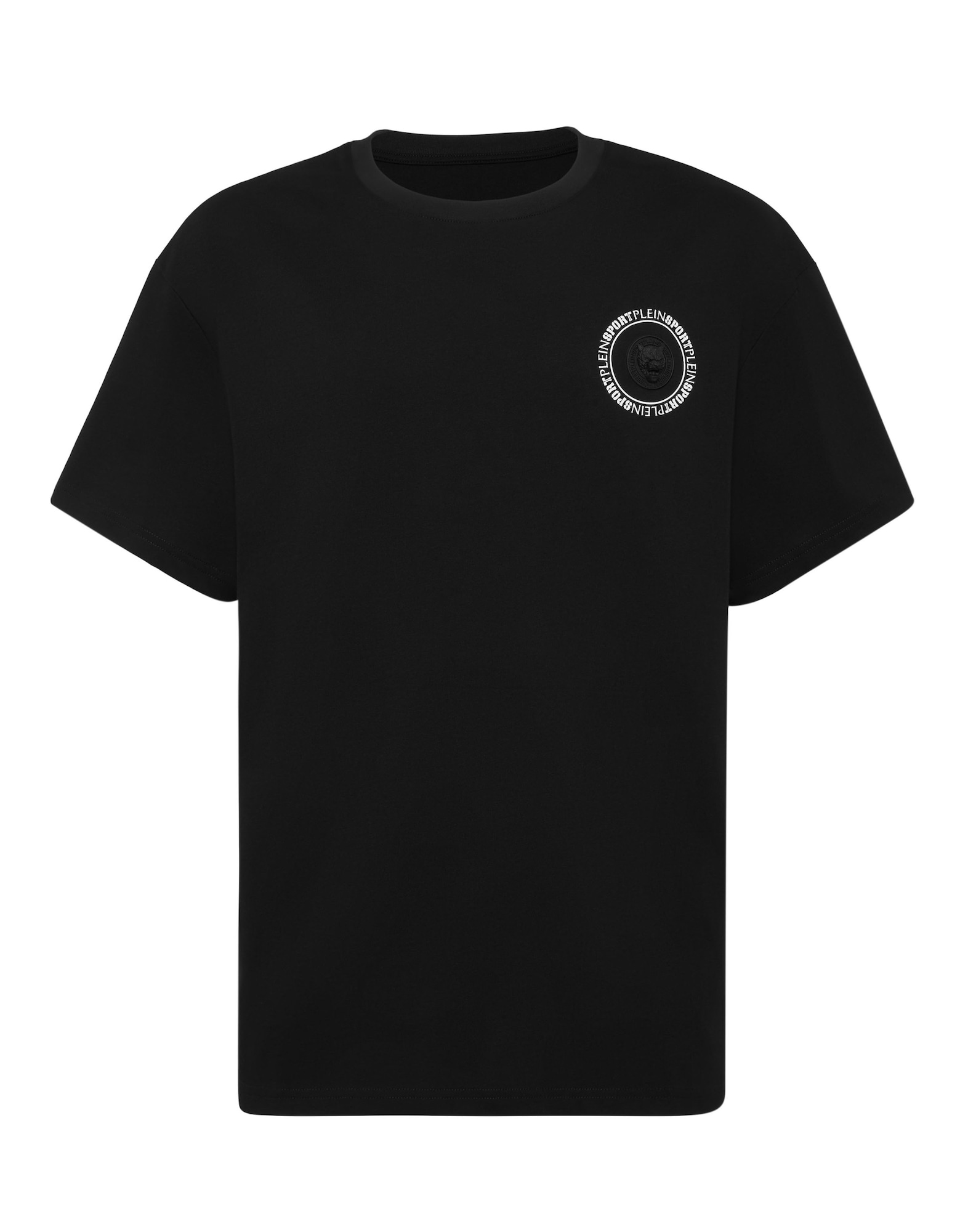 Plein Sport Camiseta  negro / blanco