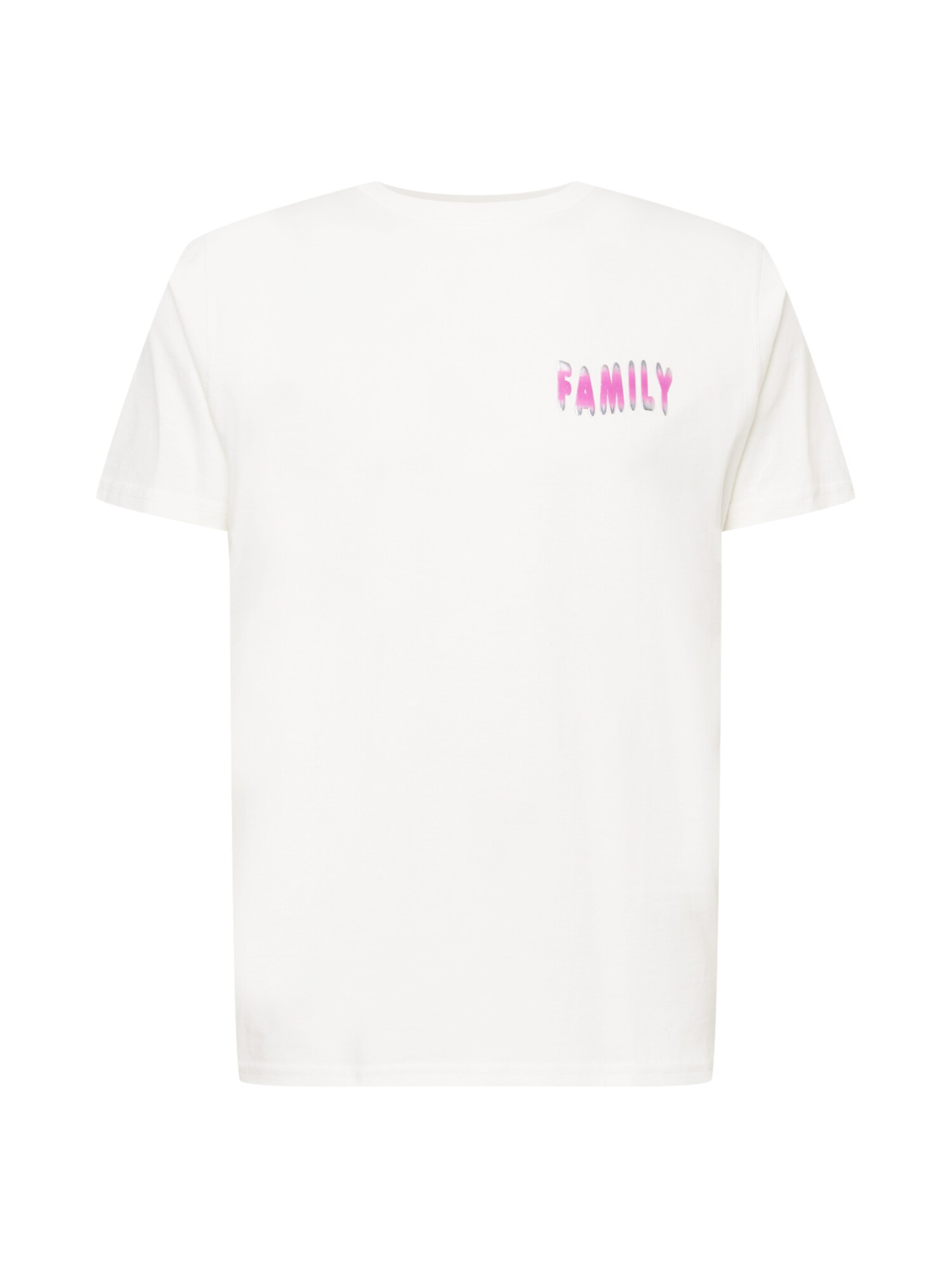 Family First Marškinėliai balta / rožinė