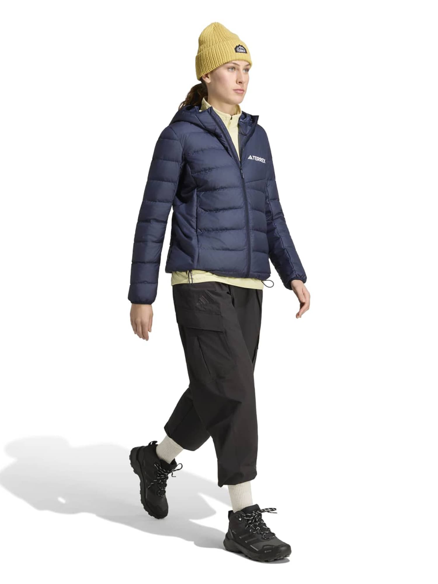 ADIDAS TERREX Chaqueta de montaña 'Multi'  azul oscuro / blanco – imagen 4