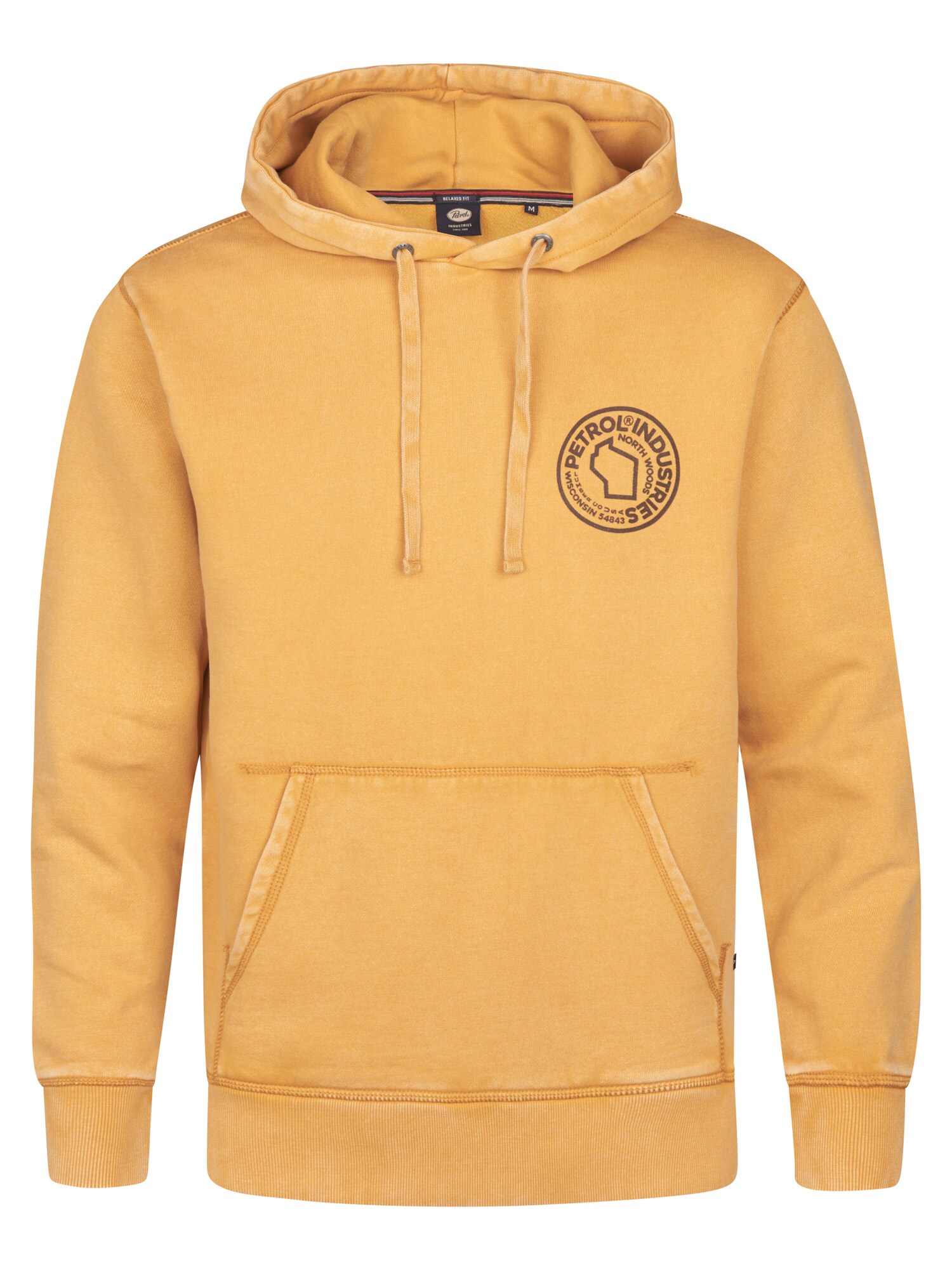 Petrol Industries Sweatshirt 'Monroe' Bruin / Oranje