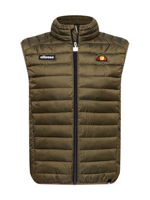 Ellesse Bodywarmer ‘Bardy’ Olijfgroen / Oranje / Zwart / Wit