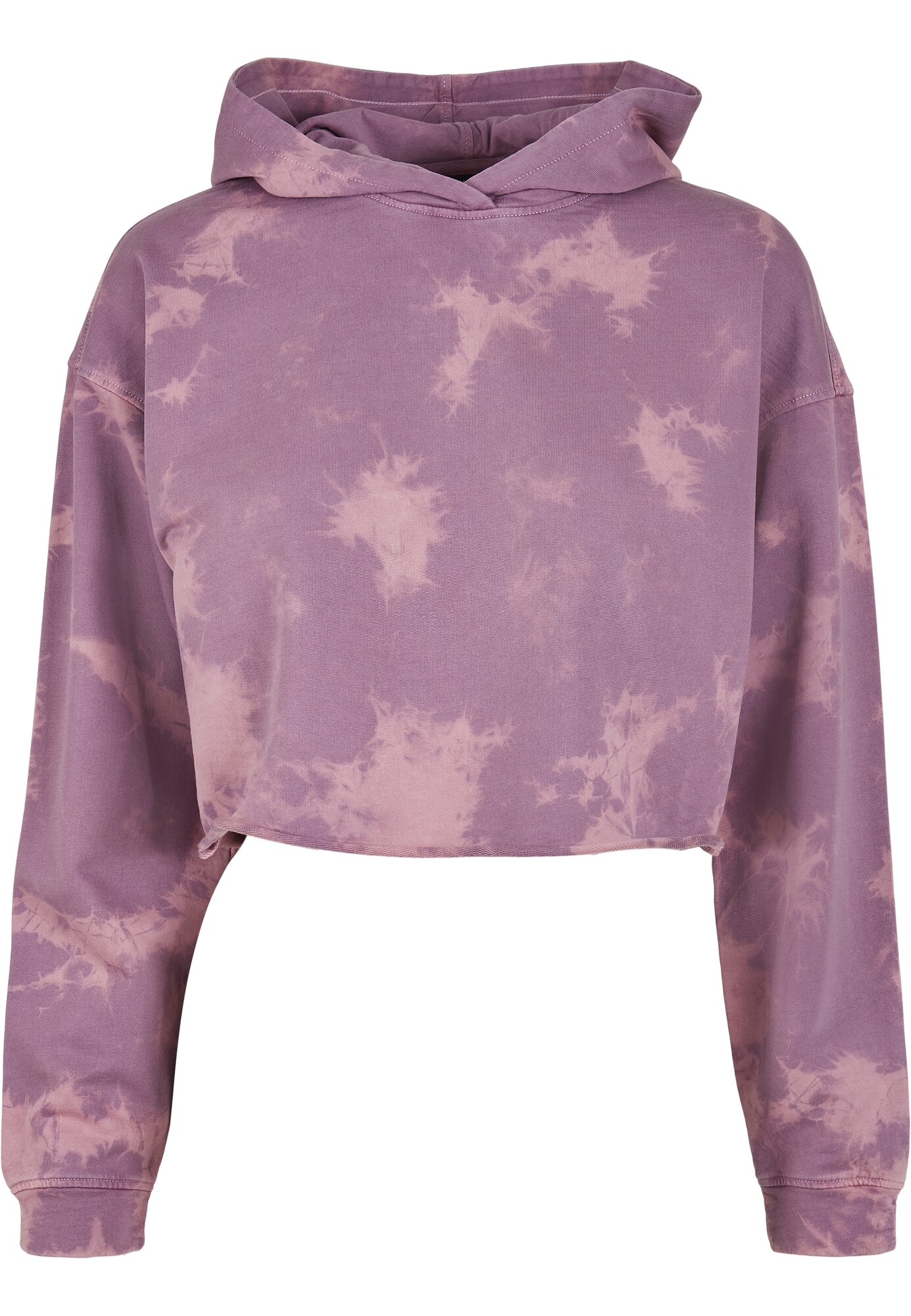 Urban Classics Bluză de molton  mov liliachiu / roz pastel