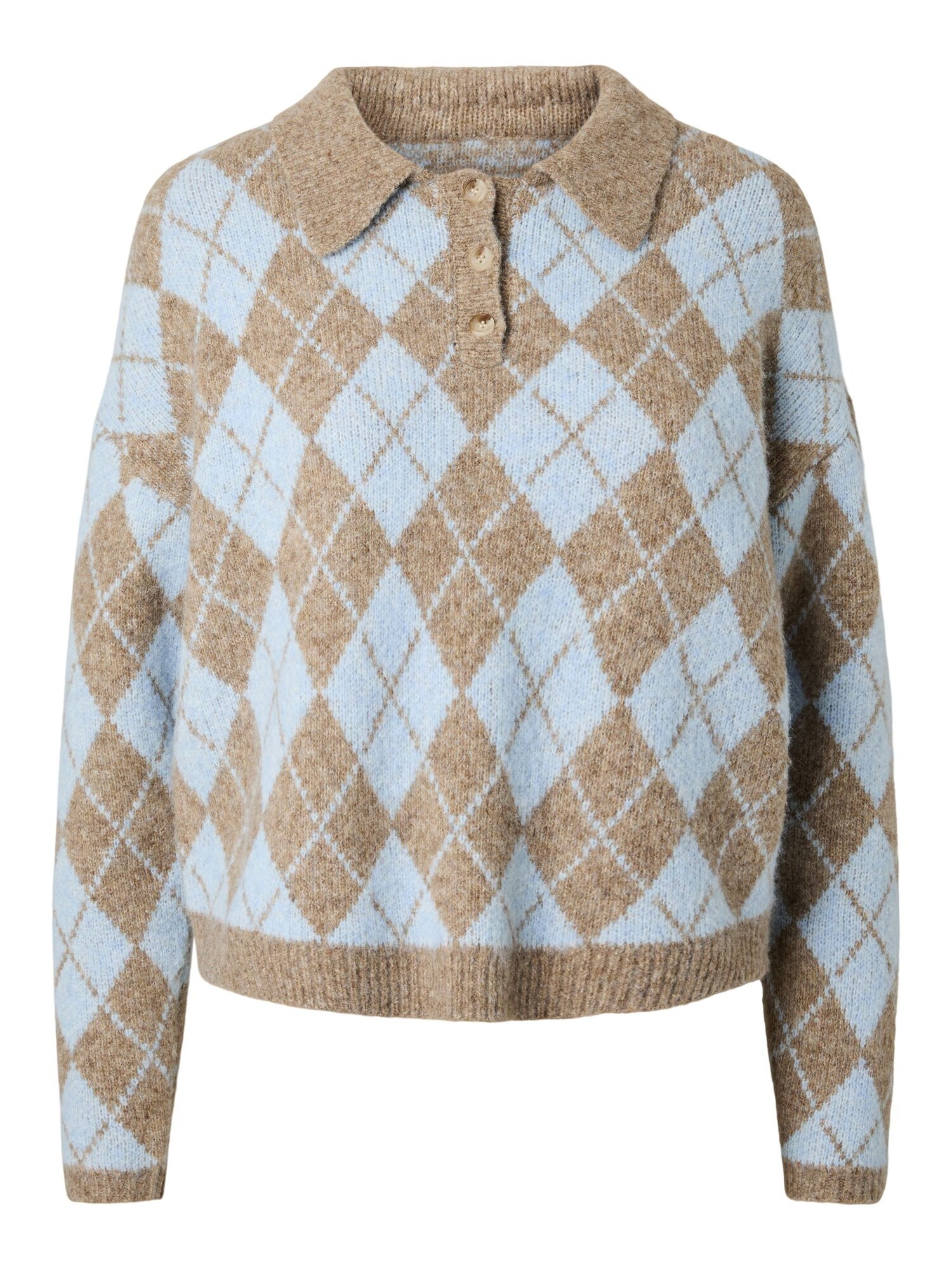 YAS Jersey 'YASChelli'  azul claro / capuchino
