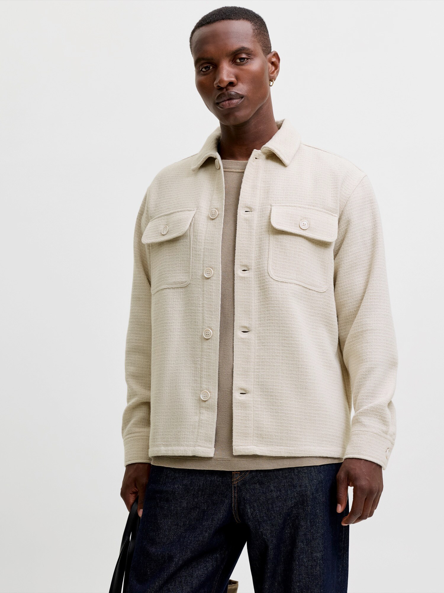 JACK & JONES Cămașă JJERegent bej deschis