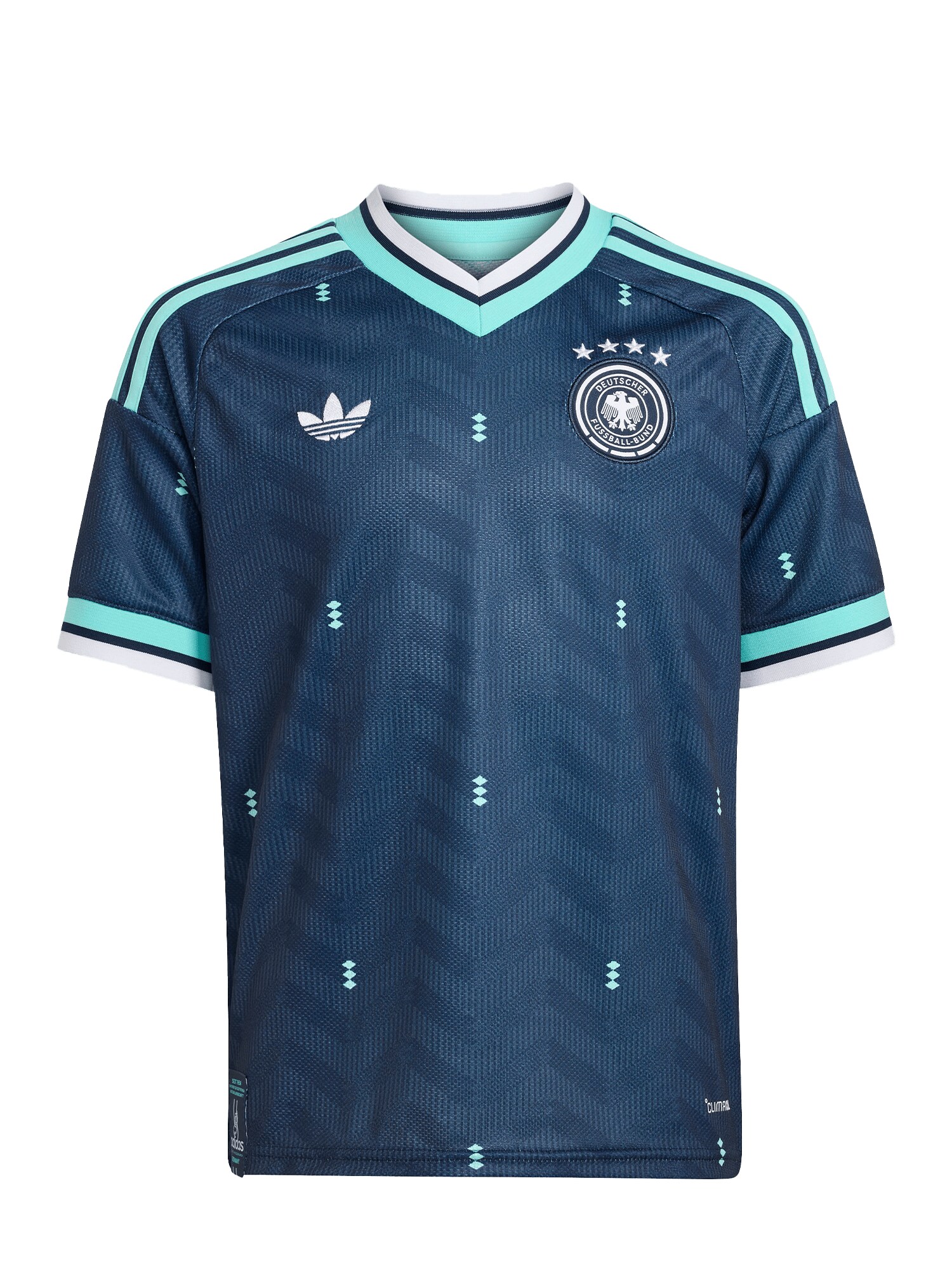 ADIDAS ORIGINALS Tricou funcțional 'DFB Away'  bleumarin / turcoaz