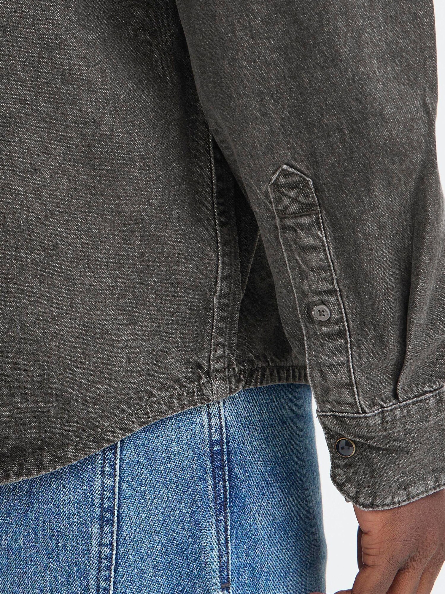 BLEND Košeľa 'BHDargo' sivý denim (obrázok 6)