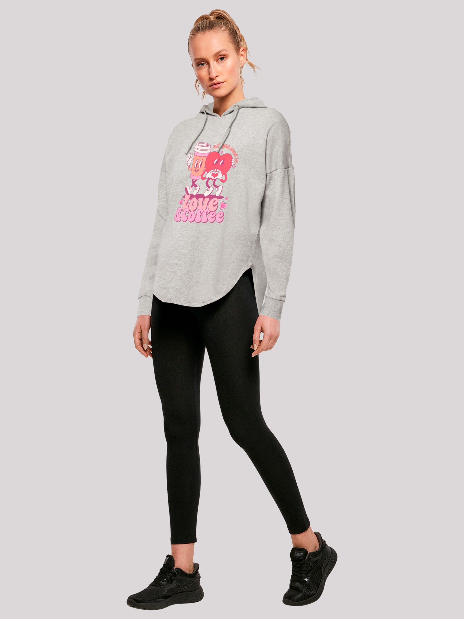 Thumbnail - F4NT4STIC Sweatshirt Love and Coffe Valentinstag