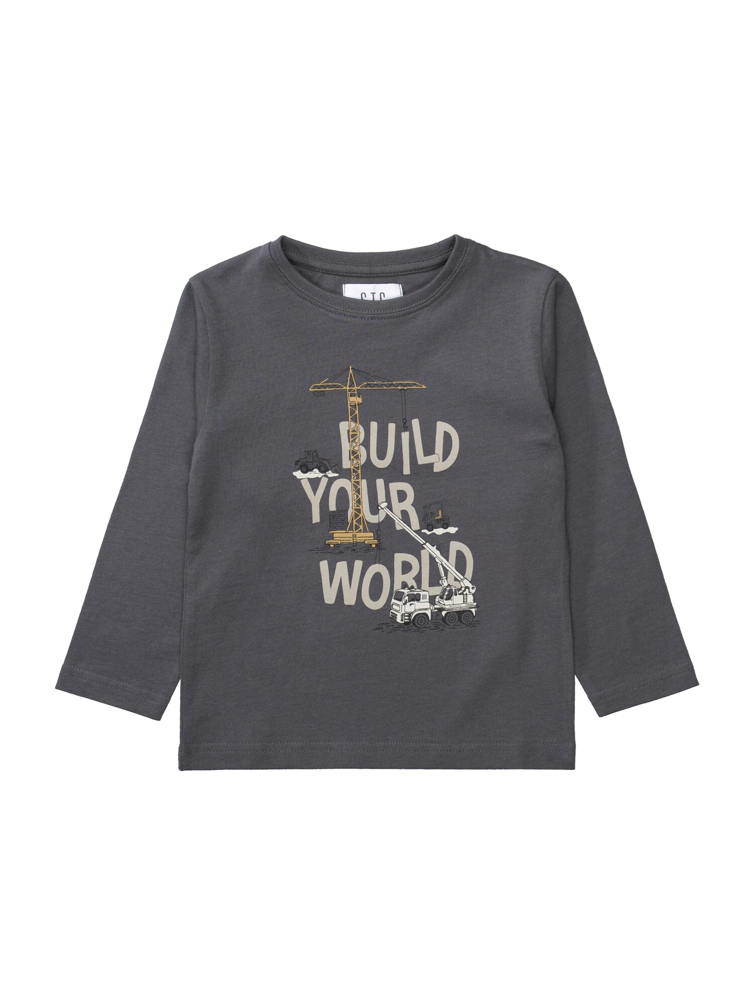 STACCATO Tricou  galben / gri deschis / gri închis / negru