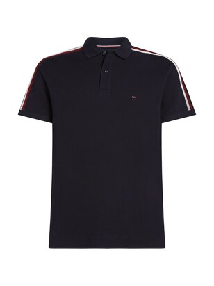 Tommy Hilfiger Shirt ‘SHADOW’ Donkerblauw / Rood / Wit