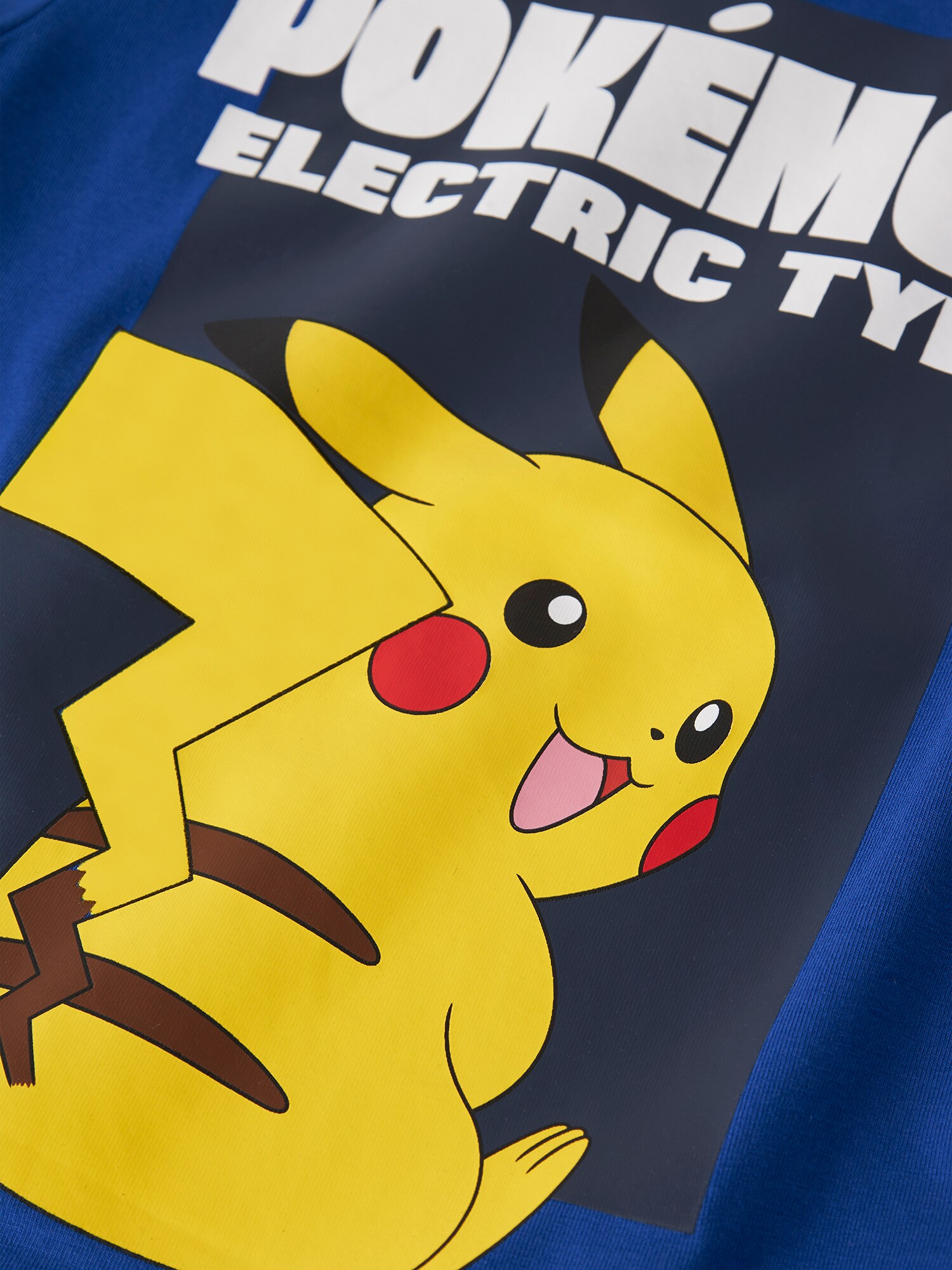 NAME IT Camiseta 'NMMSAUL POKEMON'  azul / amarillo / negro / blanco – imagen 3