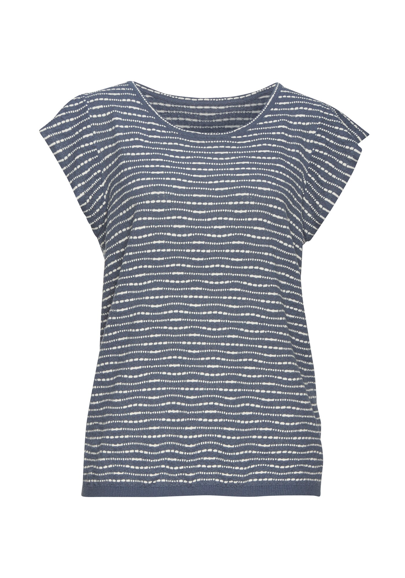 VIVANCE Tricou  albastru / alb