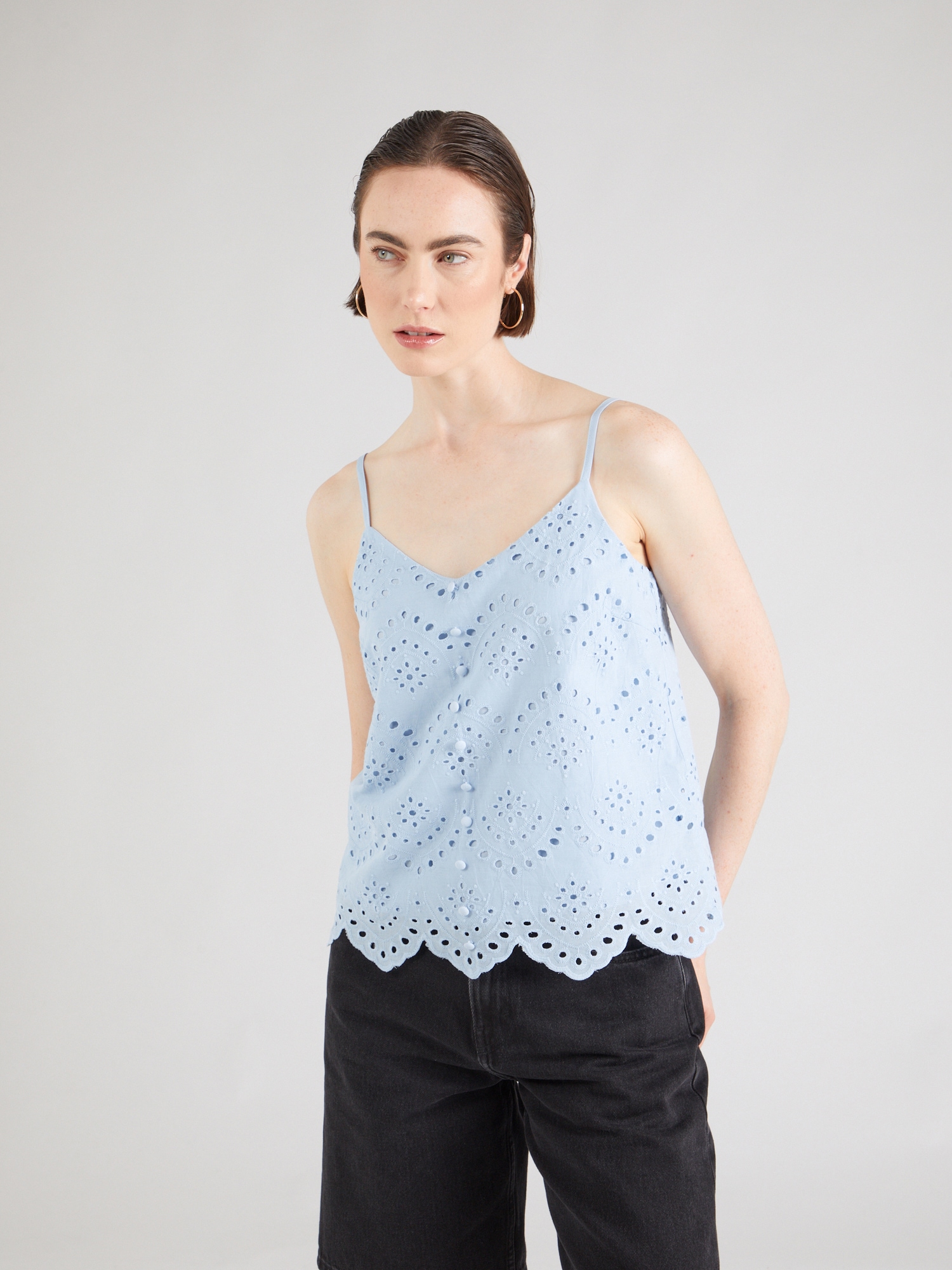 PIECES Top 'PCVILDE'  világoskék termék 2. képe