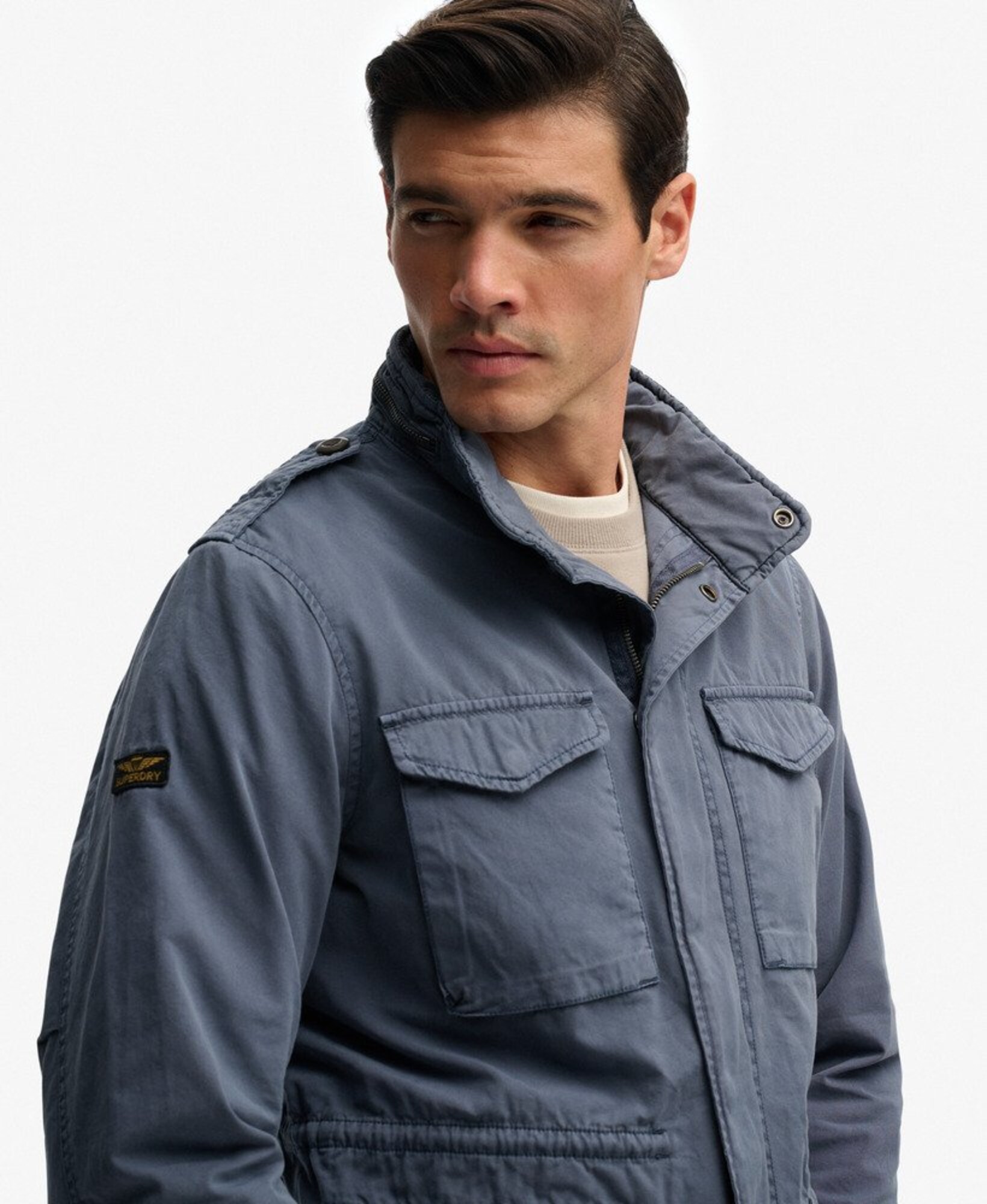 Superdry & Co Chaqueta de entretiempo 'M65' azul – imagen 3
