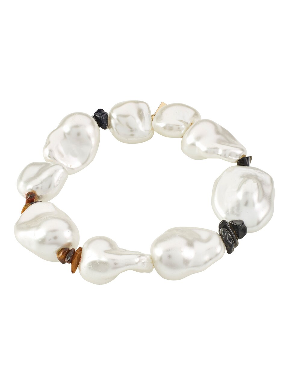 Armband 'Rhythm' brun / svart