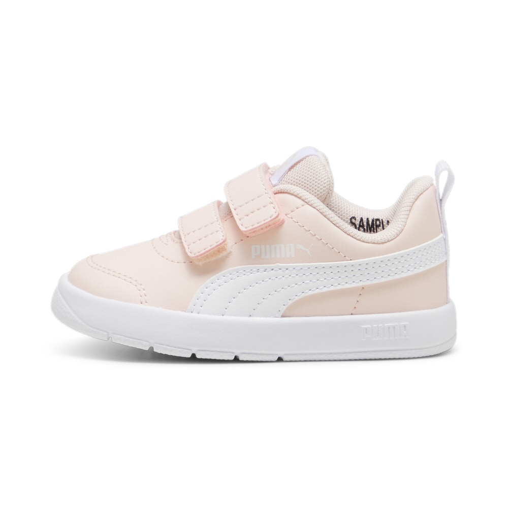 PUMA Sneaker 'Courtflex V3' Jungen Größe 24 pastellpink / weiß