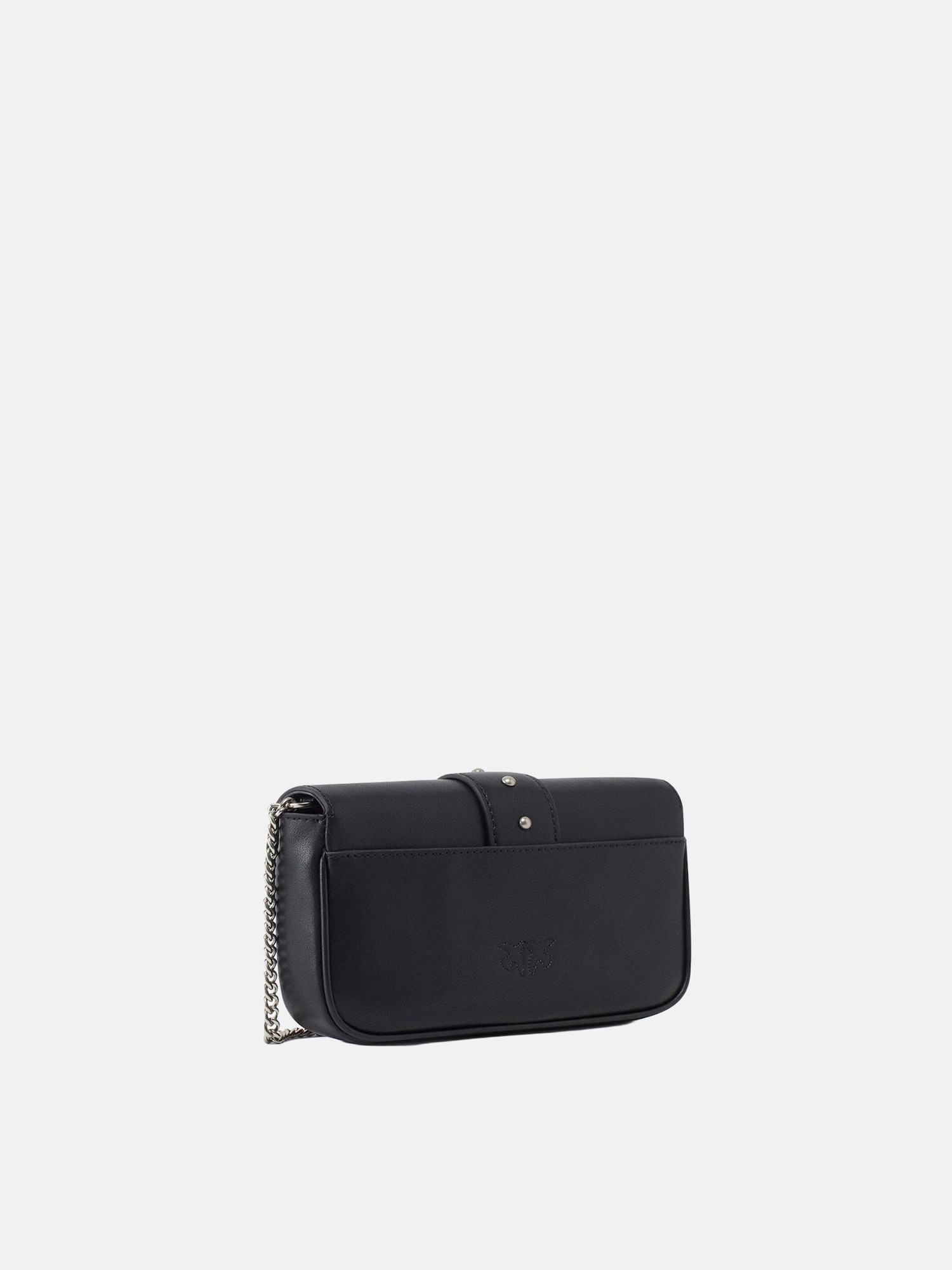PINKO Bolso de mano 'PINKO LOVE ONE POCKET C VITELLO SETA BORSA' negro – imagen 3