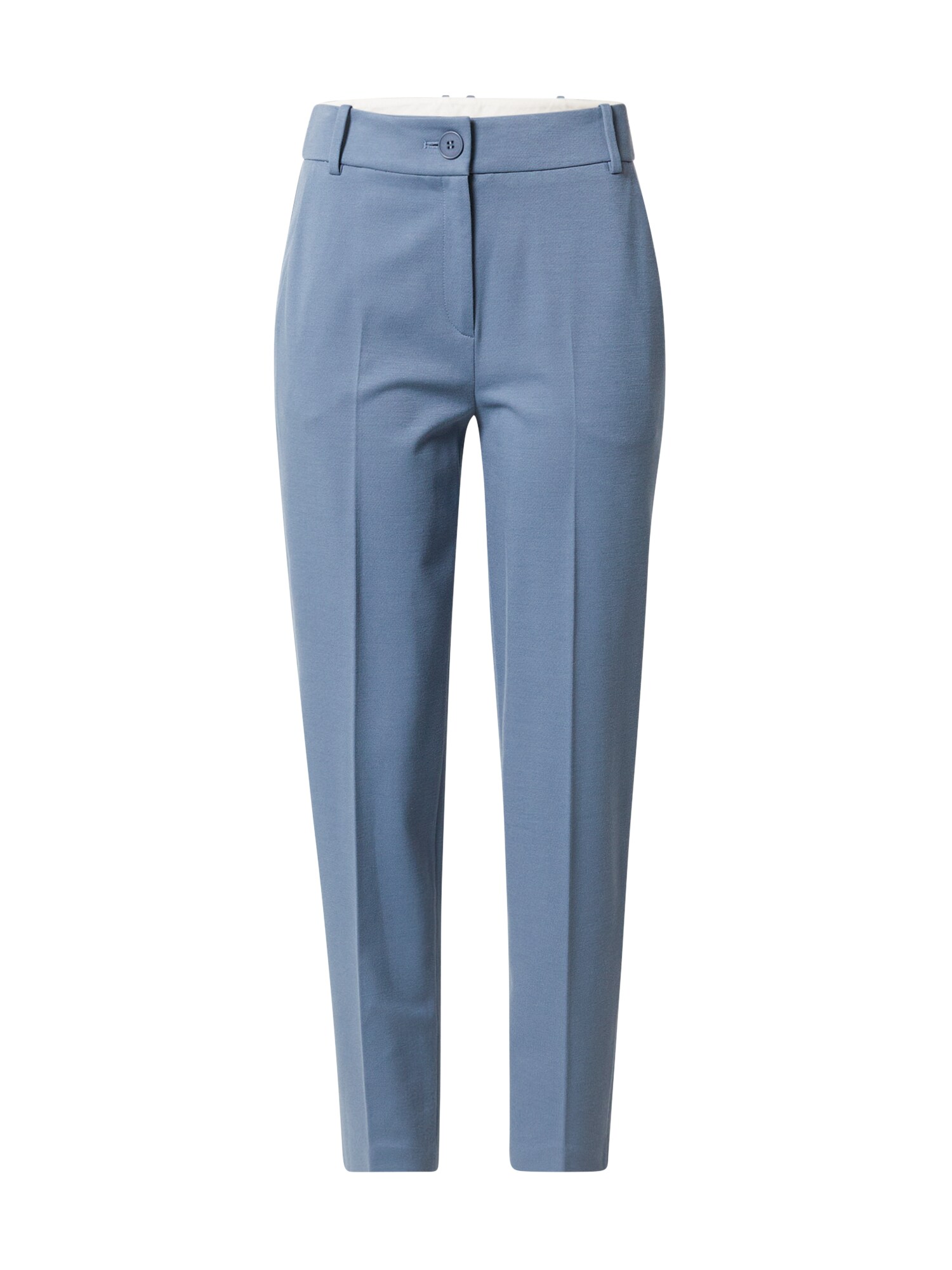 Esprit Collection Kelnės su kantu mėlyna dūmų spalva