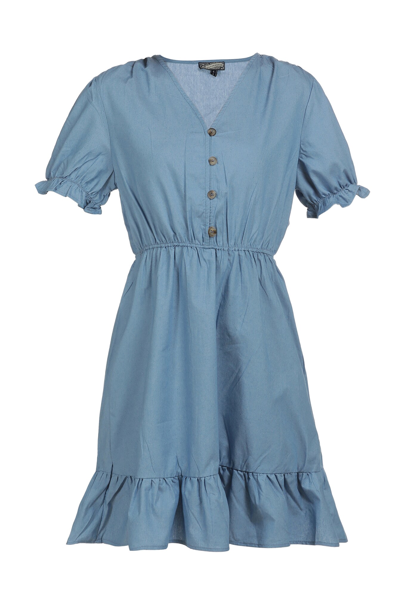 DreiMaster Vintage Vasarinė suknelė  mėlyna dūmų spalva