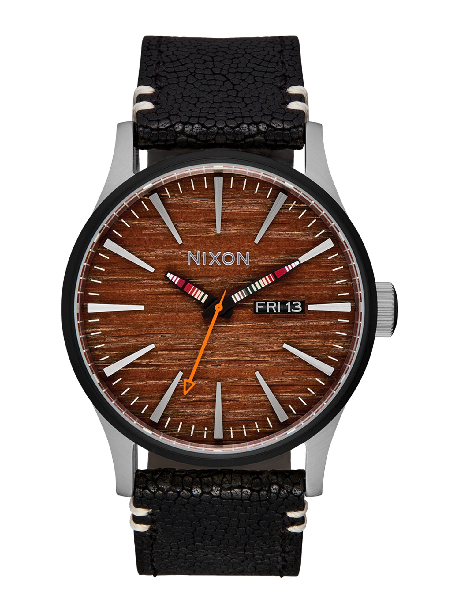Nixon Analóg órák 'Sentry'  barna / fekete / ezüst akciós termékkép 1