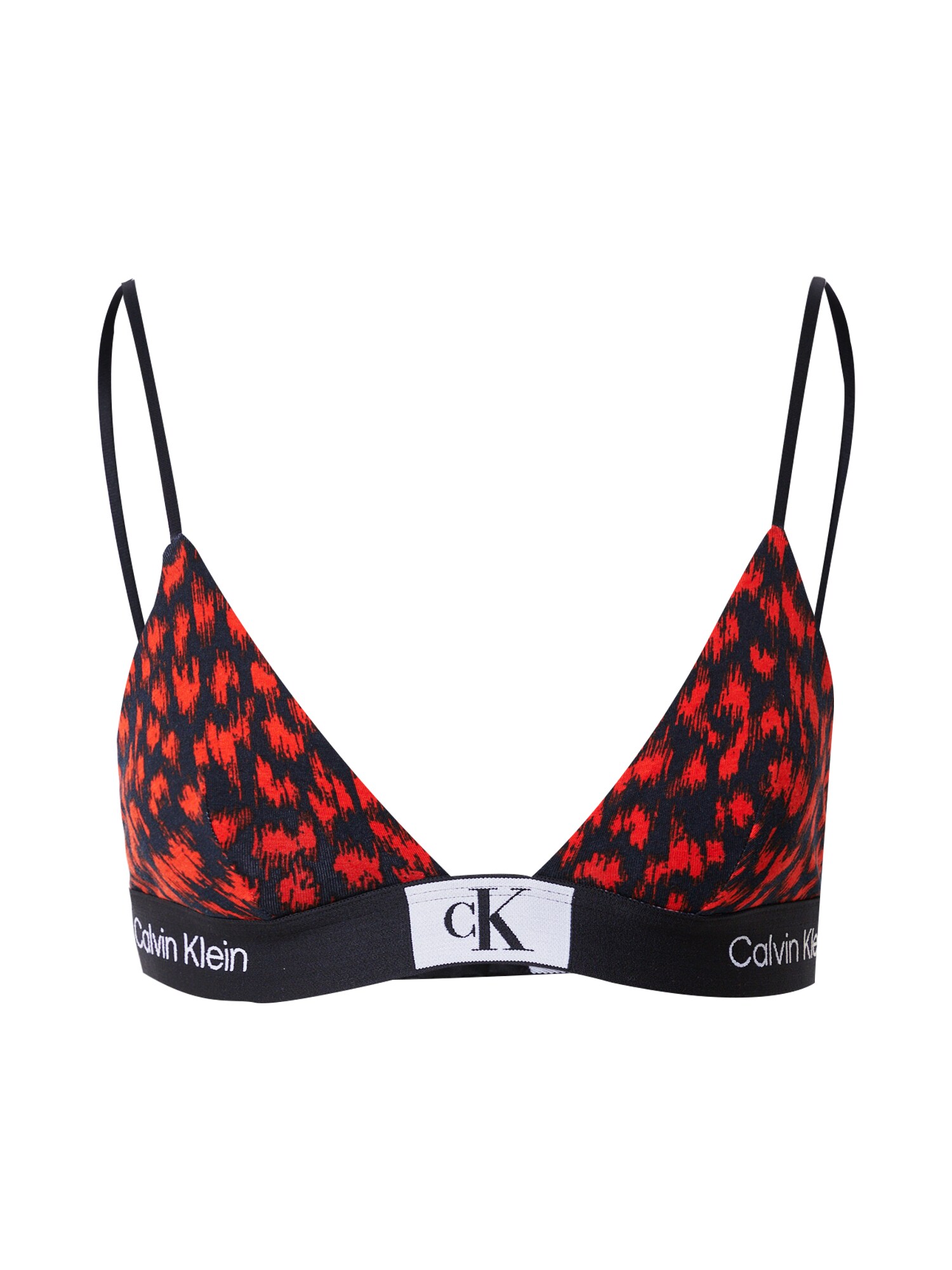 Calvin Klein Underwear Nedrček  rdeča / črna / bela