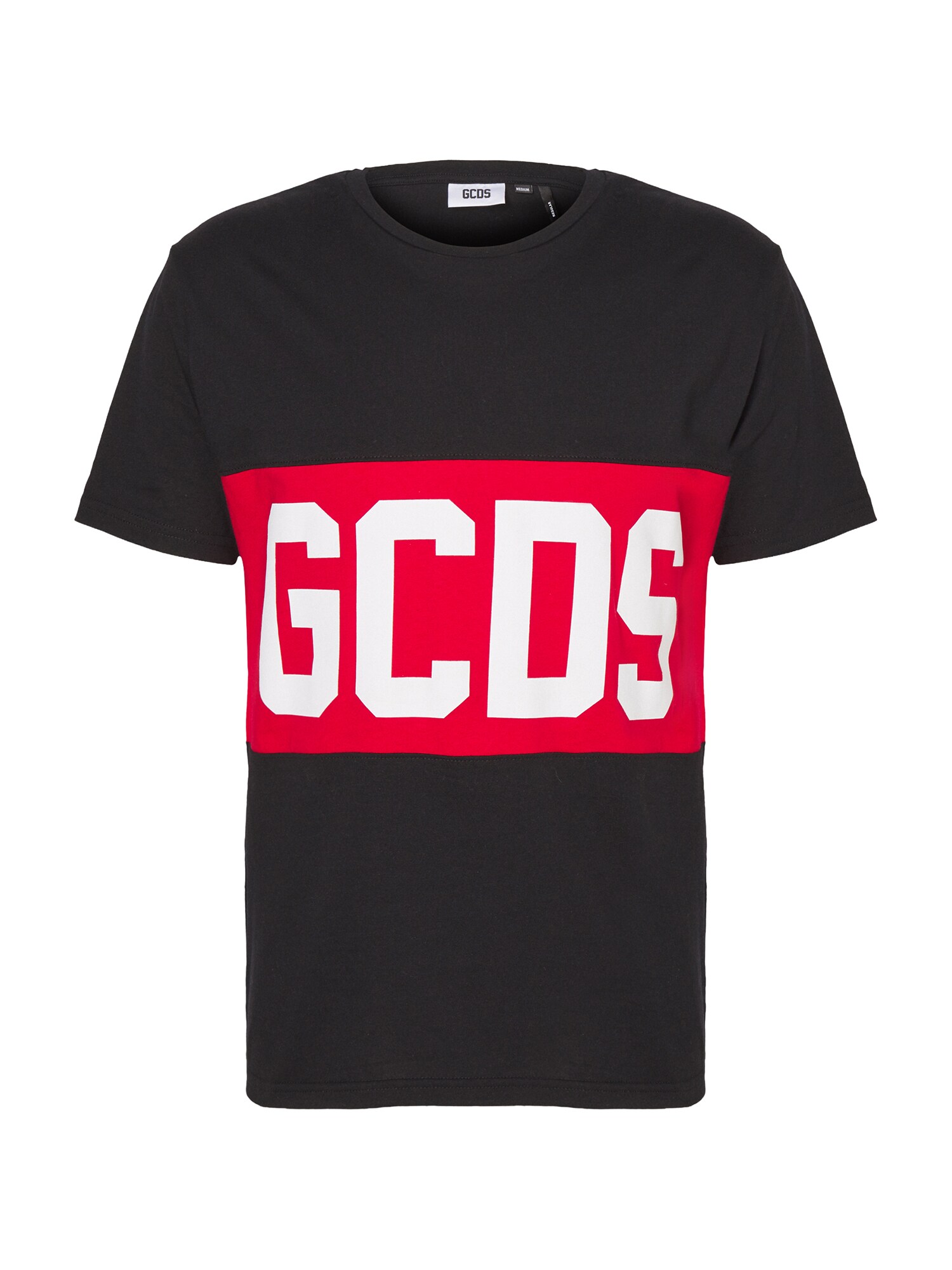 GCDS Tričko  červená / čierna / biela