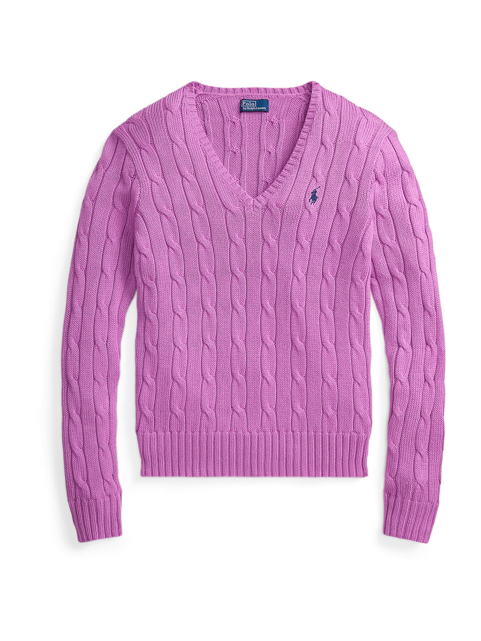 Polo Ralph Lauren Bomullströja i kabelstickning dam – bild 2
