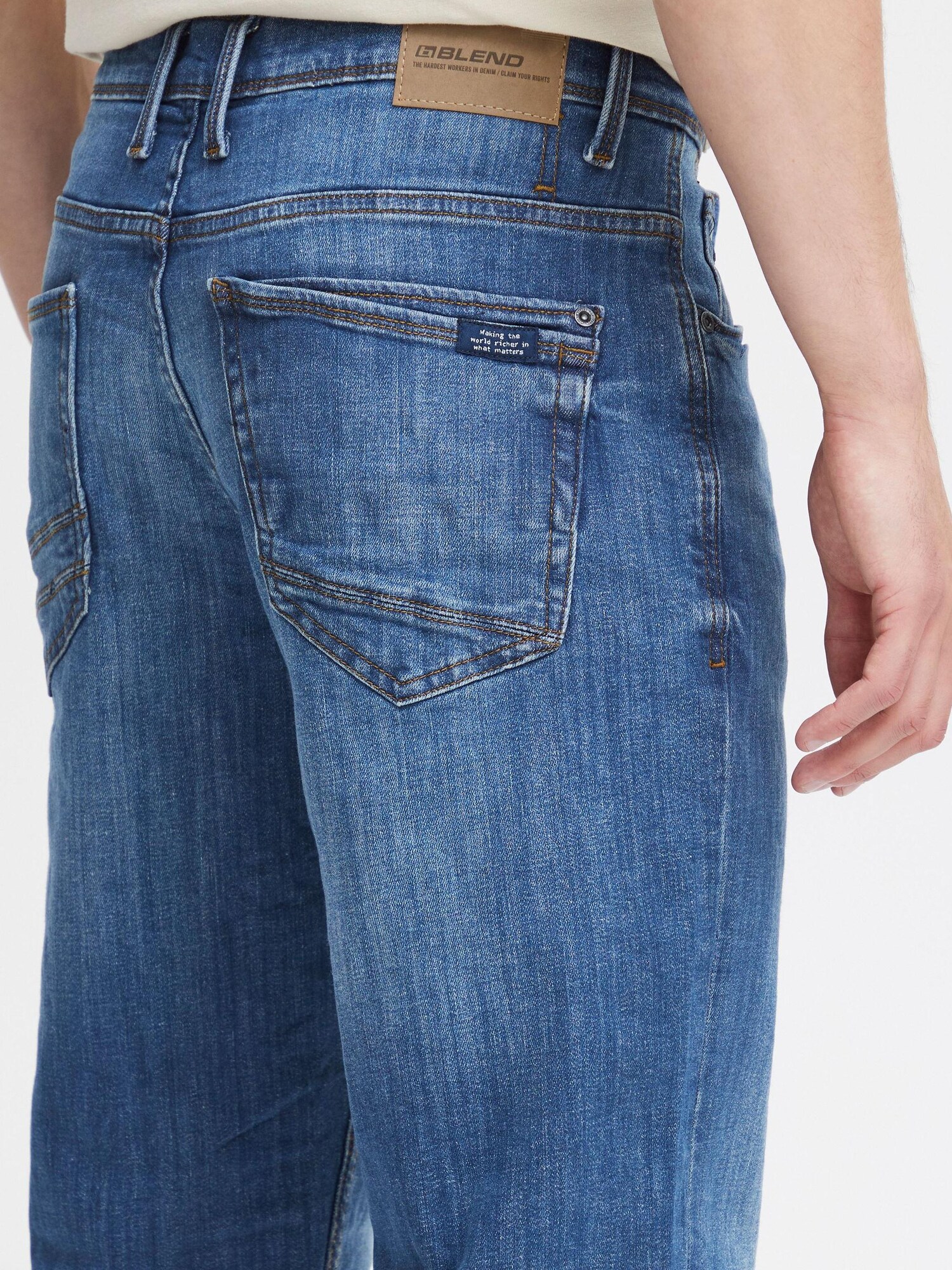 BLEND Džínsy 'Rock' modrá denim (obrázok 6)
