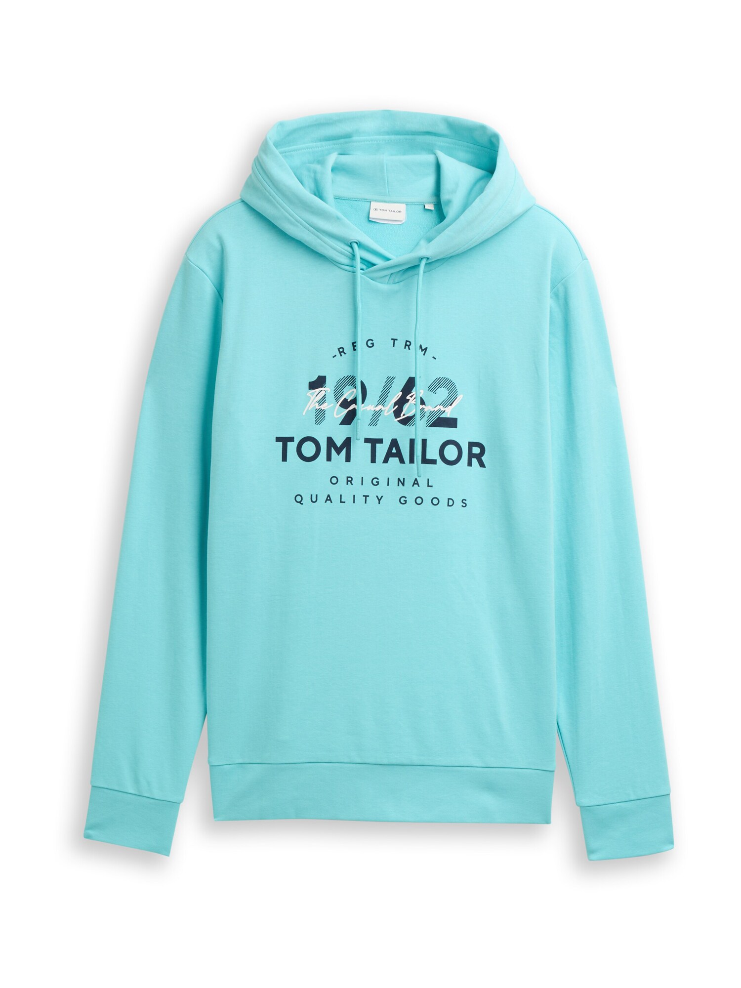 TOM TAILOR Bluză de molton  albastru deschis