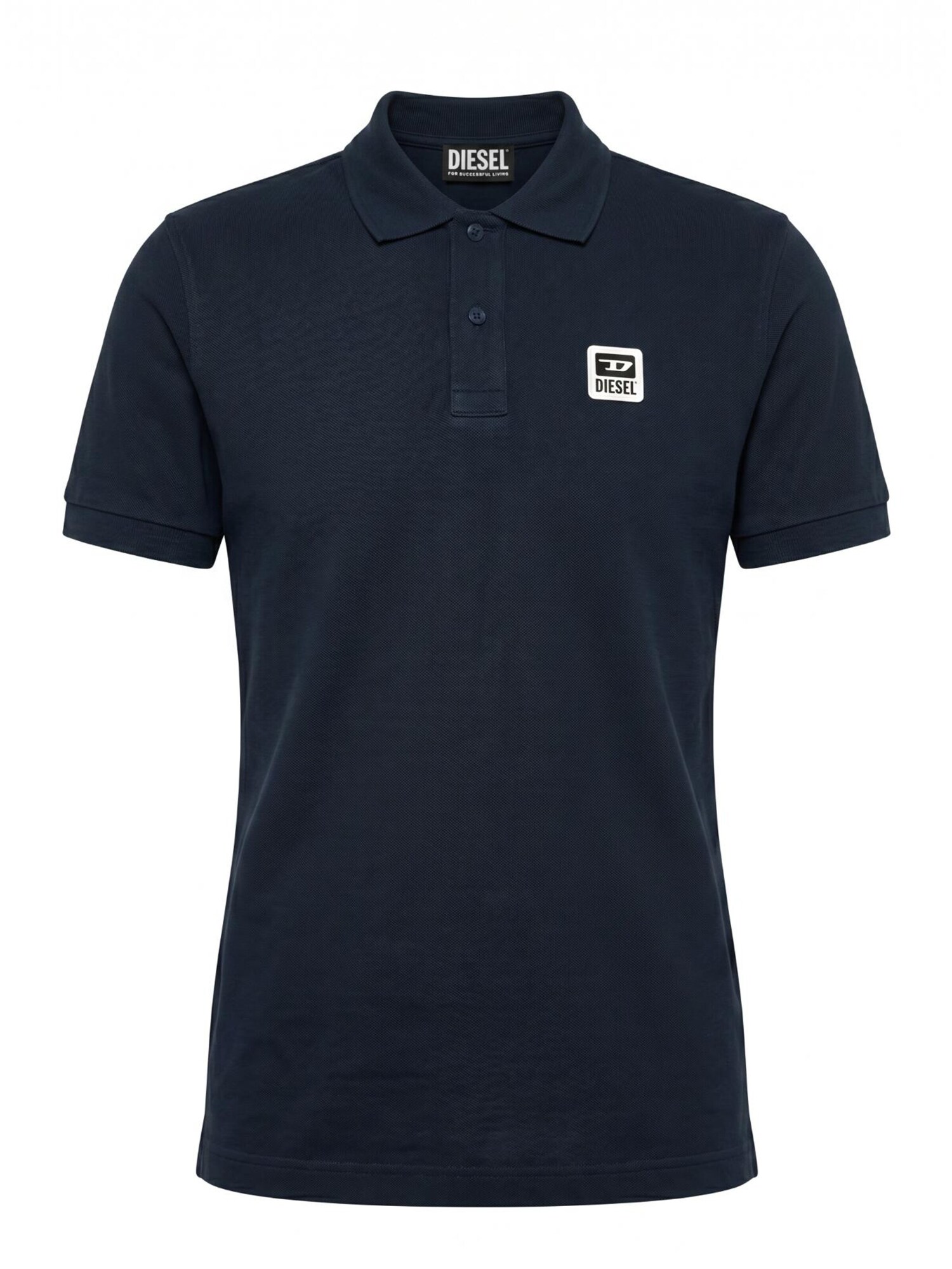 DIESEL Tricou T-SMITH 250104 SLIM bleumarin