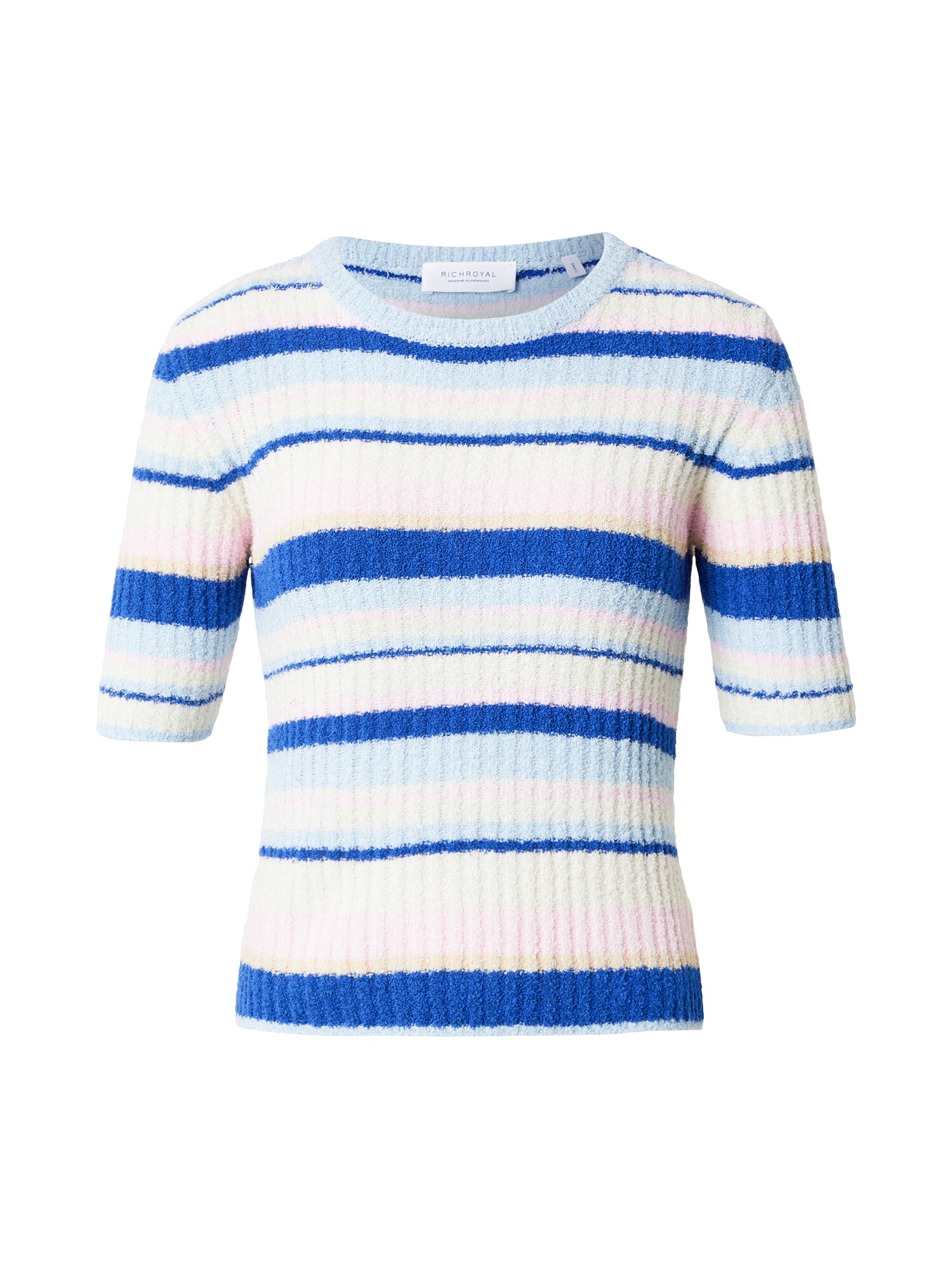 Rich & Royal Pulover  crem / azur / albastru deschis / roz